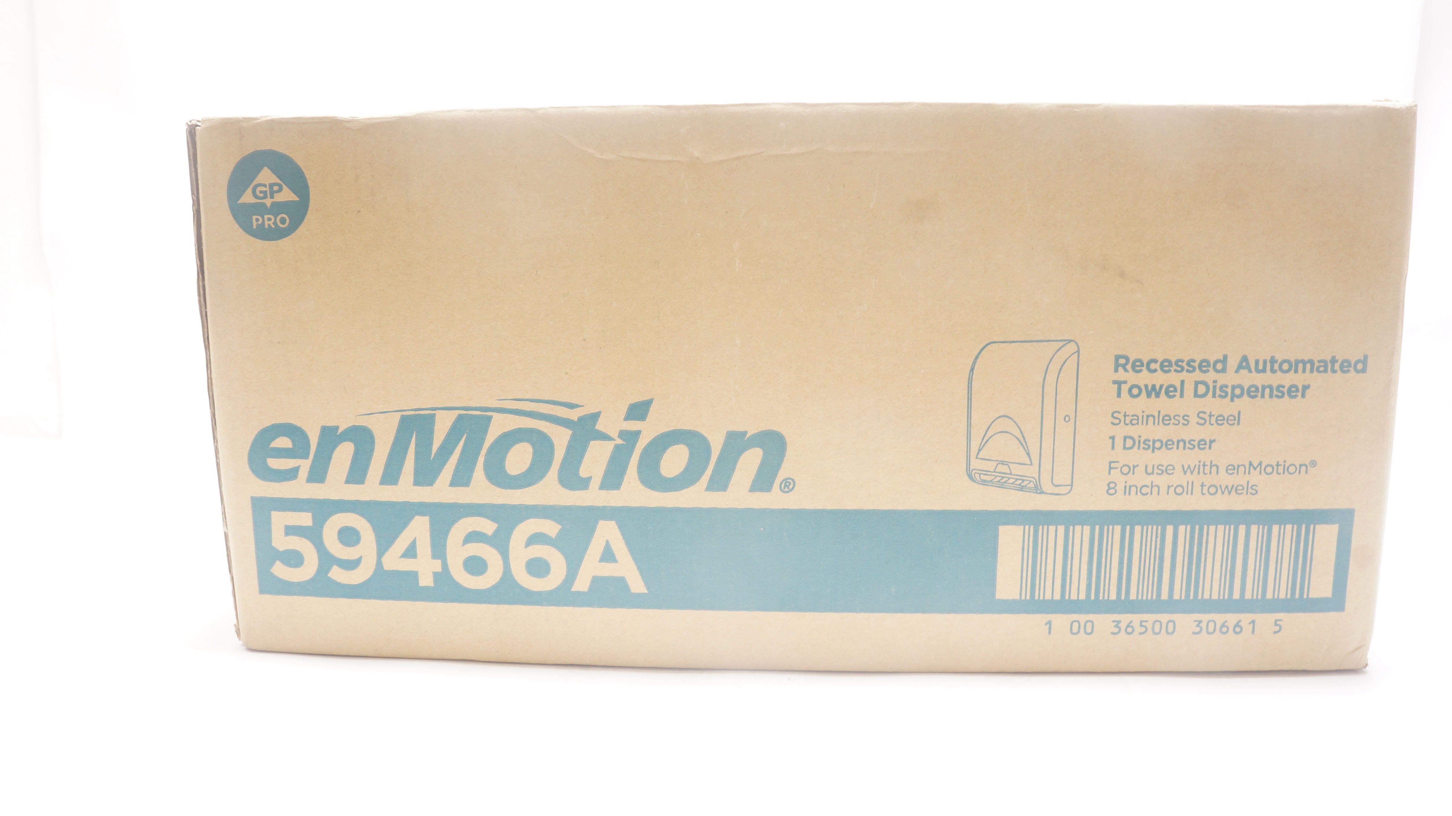 GP Pro 59466A enMotion Recessed Automated Towel Dispenser,Stainless Steel
