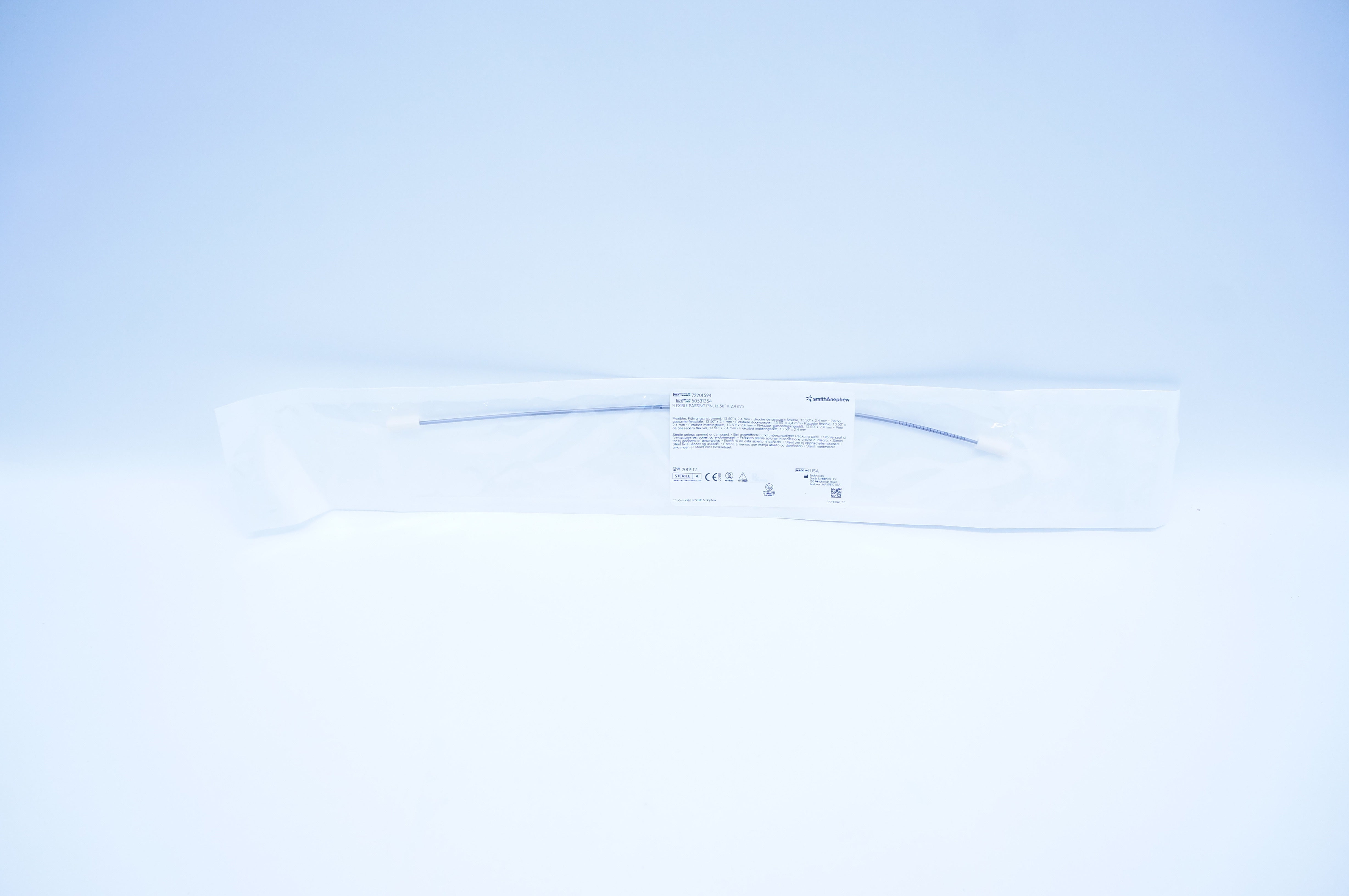 Smith&Nephew 72201594 Flexible Passing Pin, 13.50 inch x 2.4 mm (x)