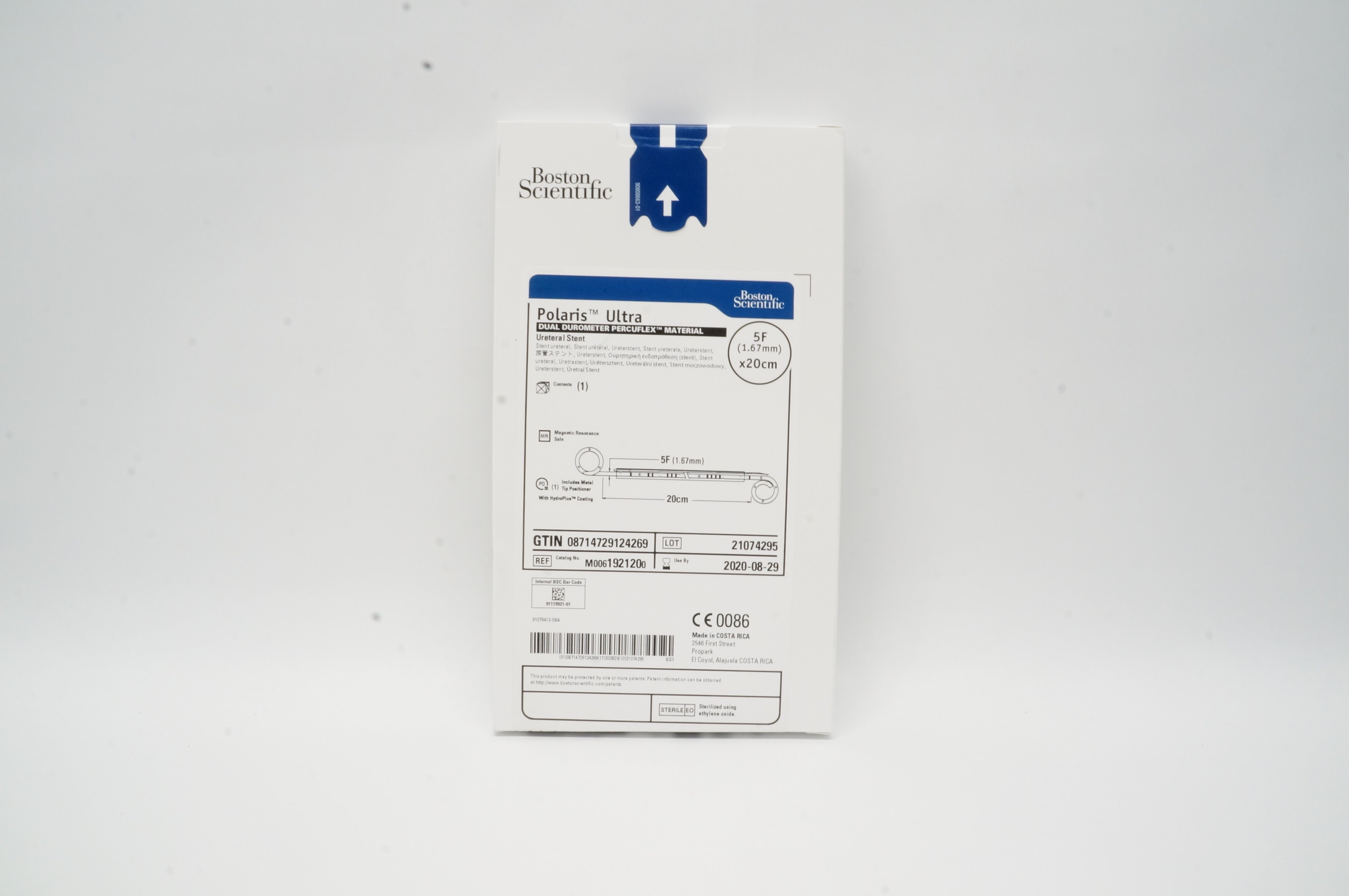 Boston Scientific 192120 Dual Percuflex Material, Ureteral Stnt 5F x 20cm (x)