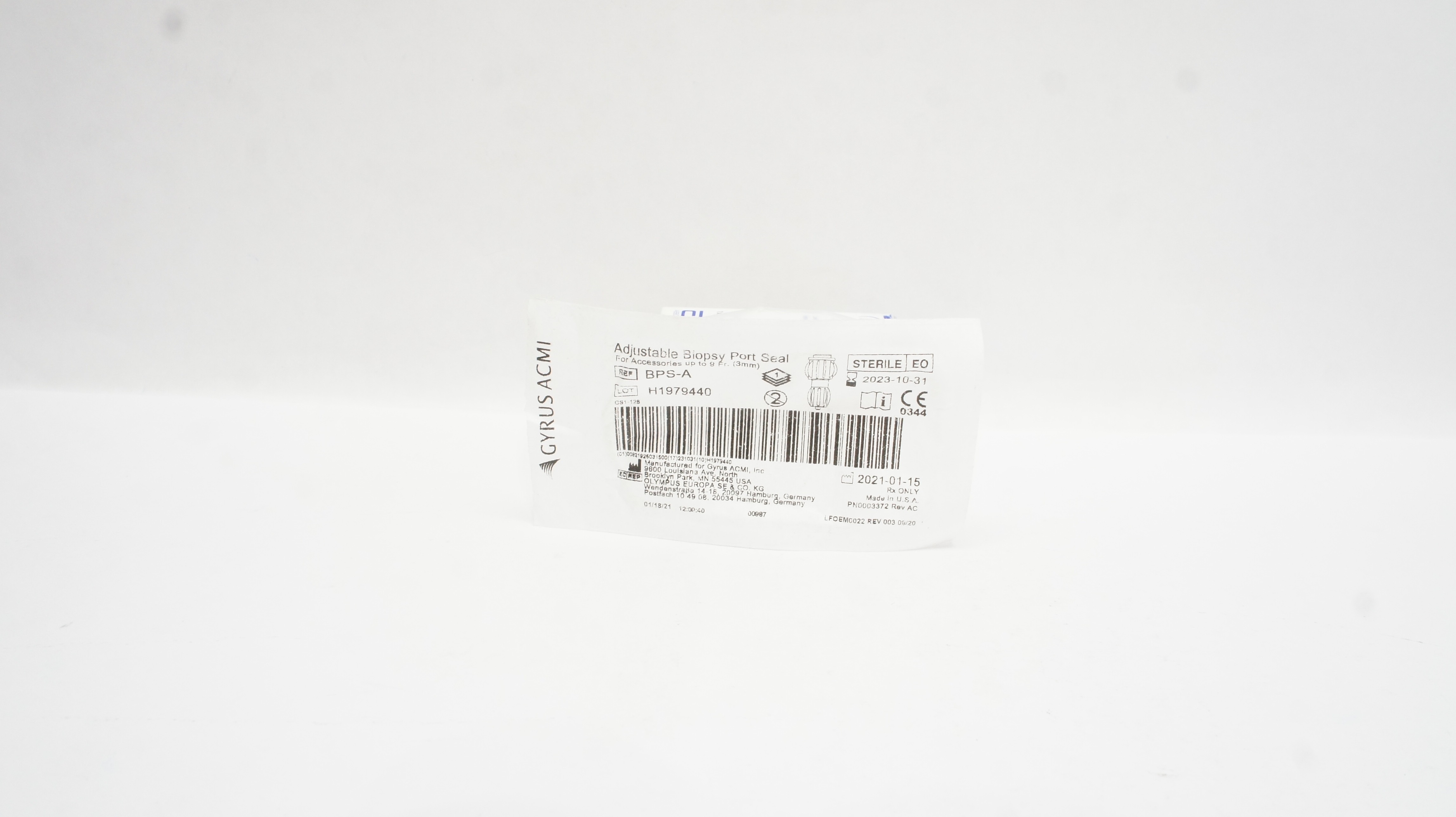 Gyrus ACMI BPS-A Adjustable Biopsy Port Seal (x)