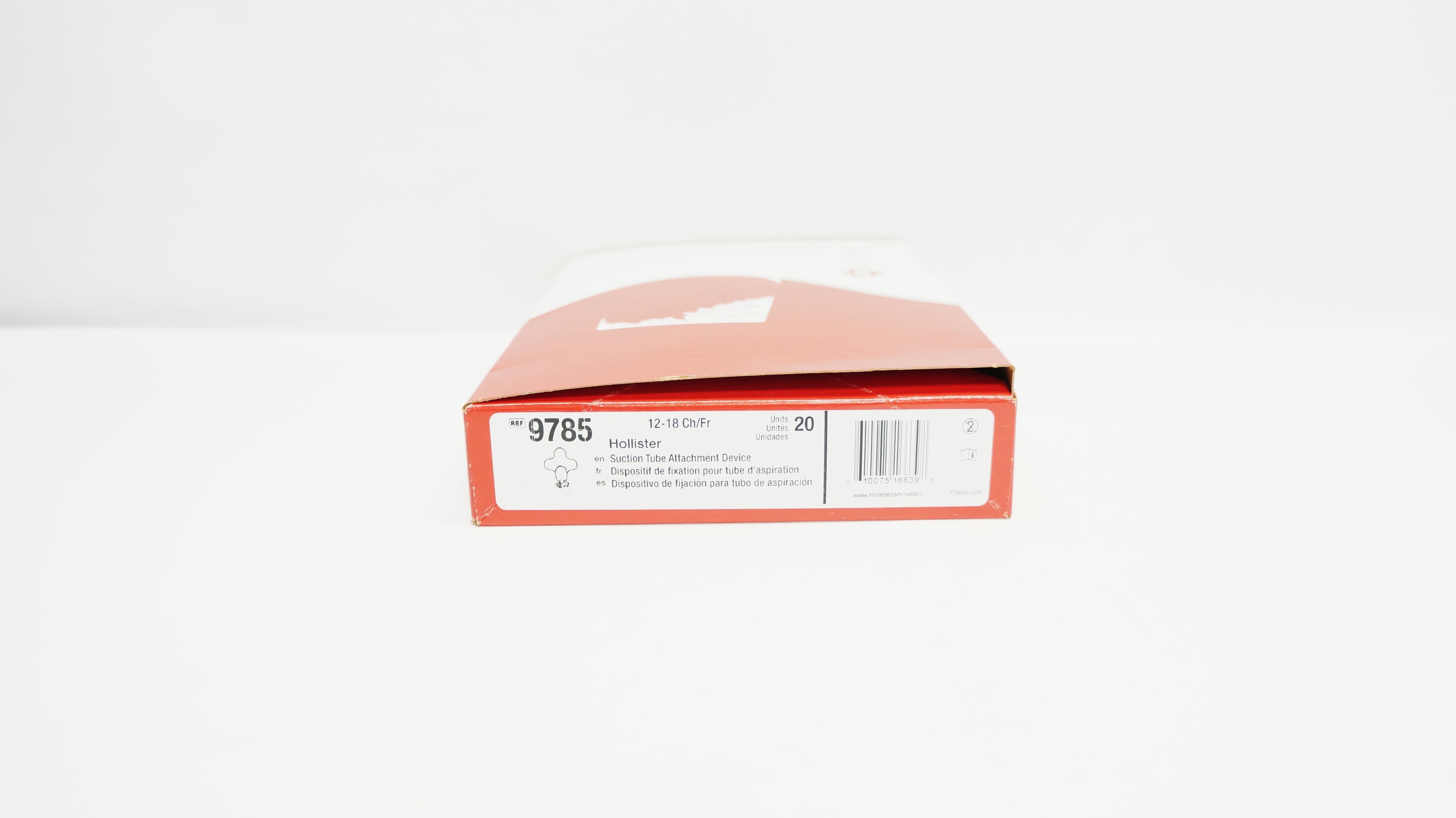 Hollister 9785 Suction Tube Attachement Device 12-18 Ch/Fr - Box of 20