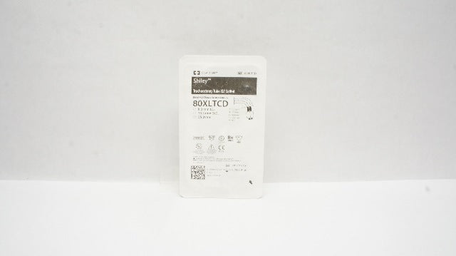 Covidien 80XLTCD Shiley Tracheostomy Tube XLT Cuffed 8.0 ID x 13.3OD x 35.0mm(x)