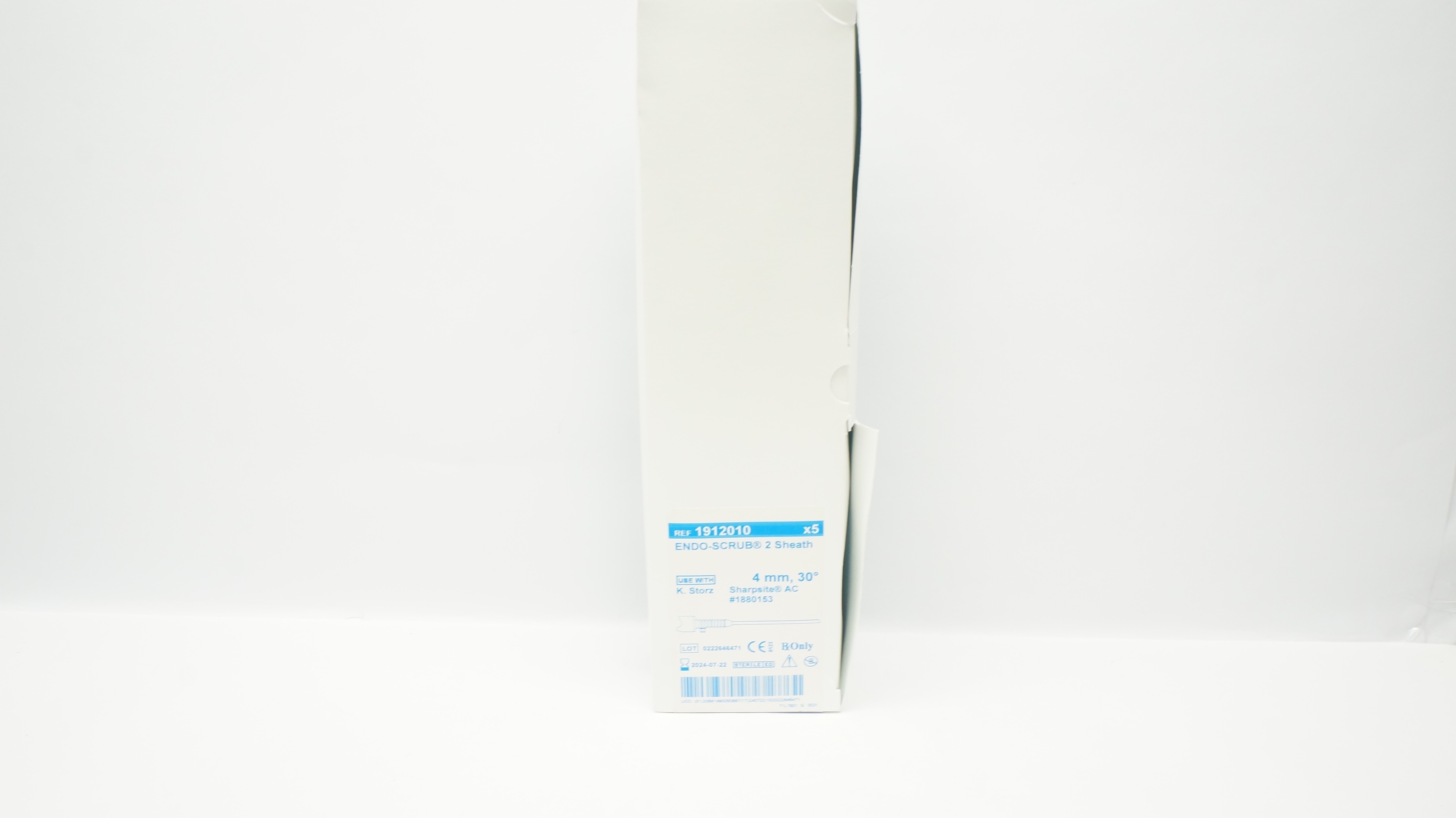 Medtronic 1912010 Endo-Scrub 2 Sheath 4mm 30 Degree - Box of 5 (x)