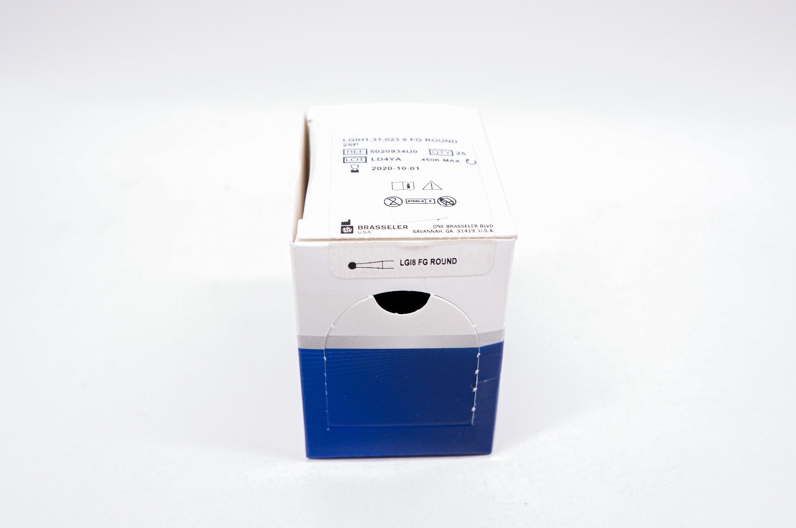 Braseler 5020934U0 LGIH1.31.023 8 FG Round 25P - Box of 25