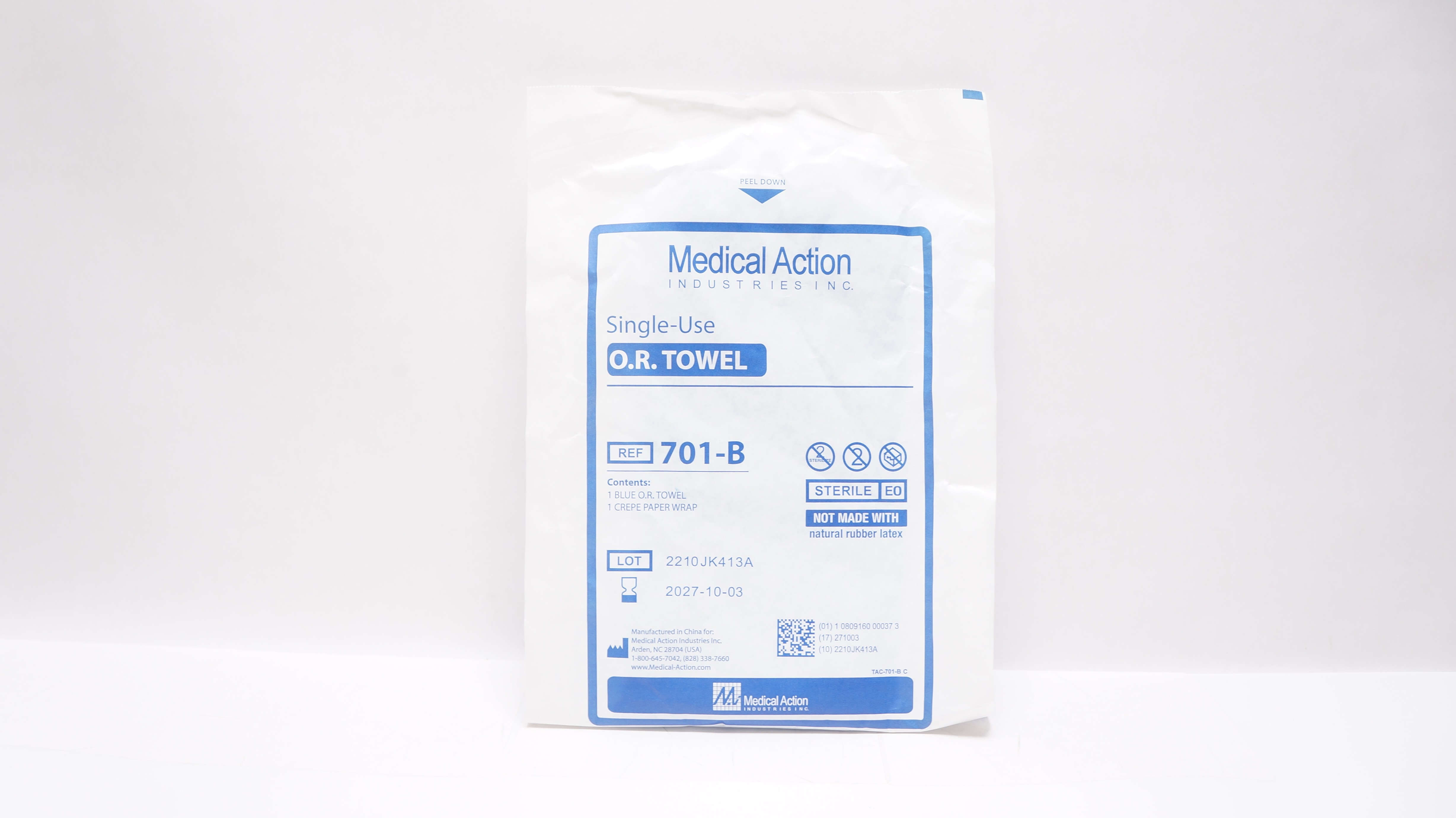 Medical Action 701-B Single-Use O.R. Towel