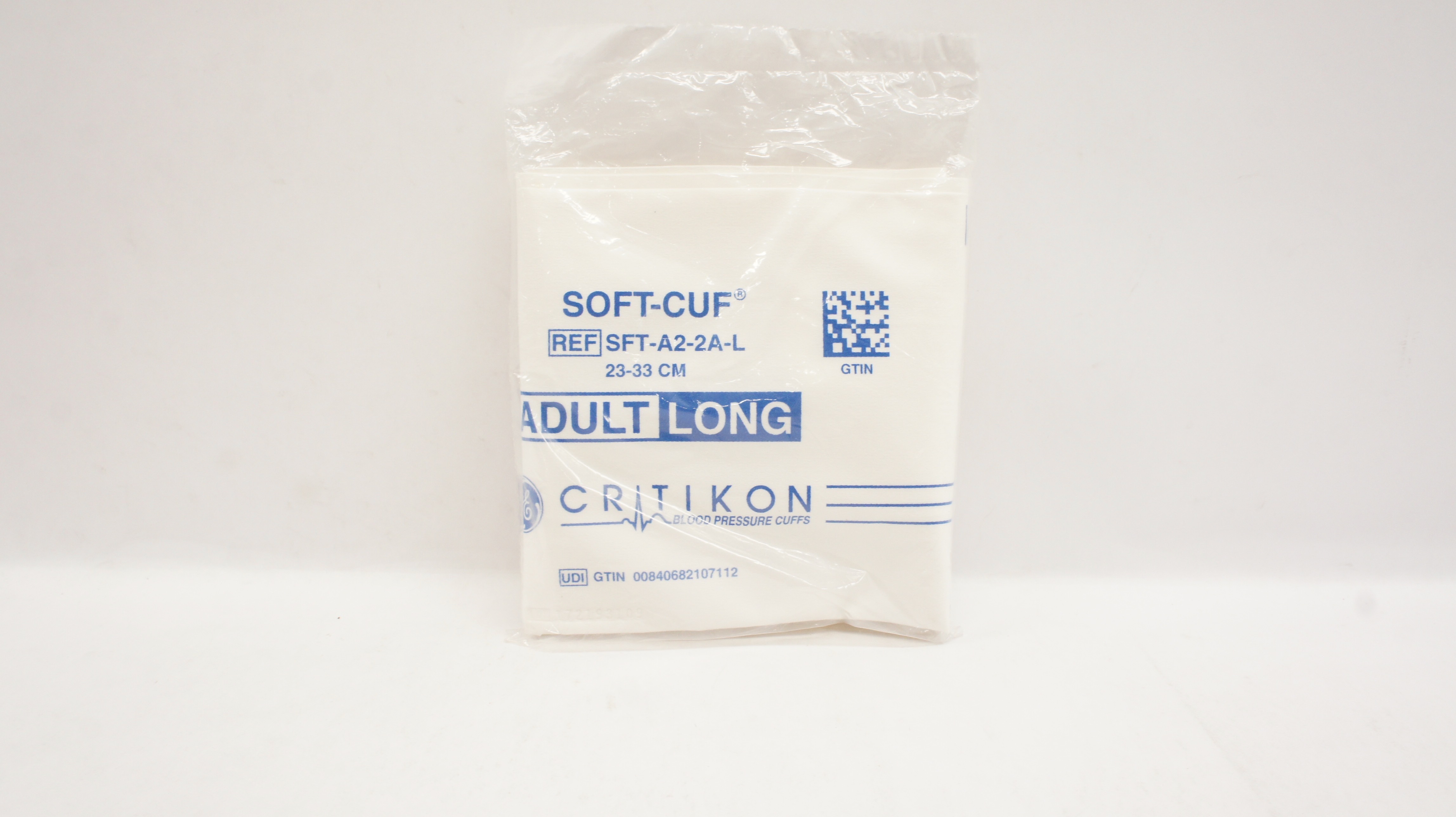 GE Medical SFT-A2-2A-L Critikon Soft-Cuf Blood Pressure Cuffs 23-33cm Adult Long