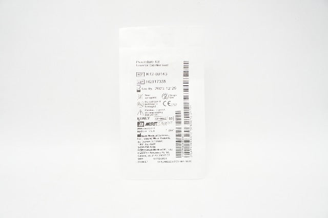 Merit Medical K12-00143 Procedure Kit Universal Cap - Non Vent
