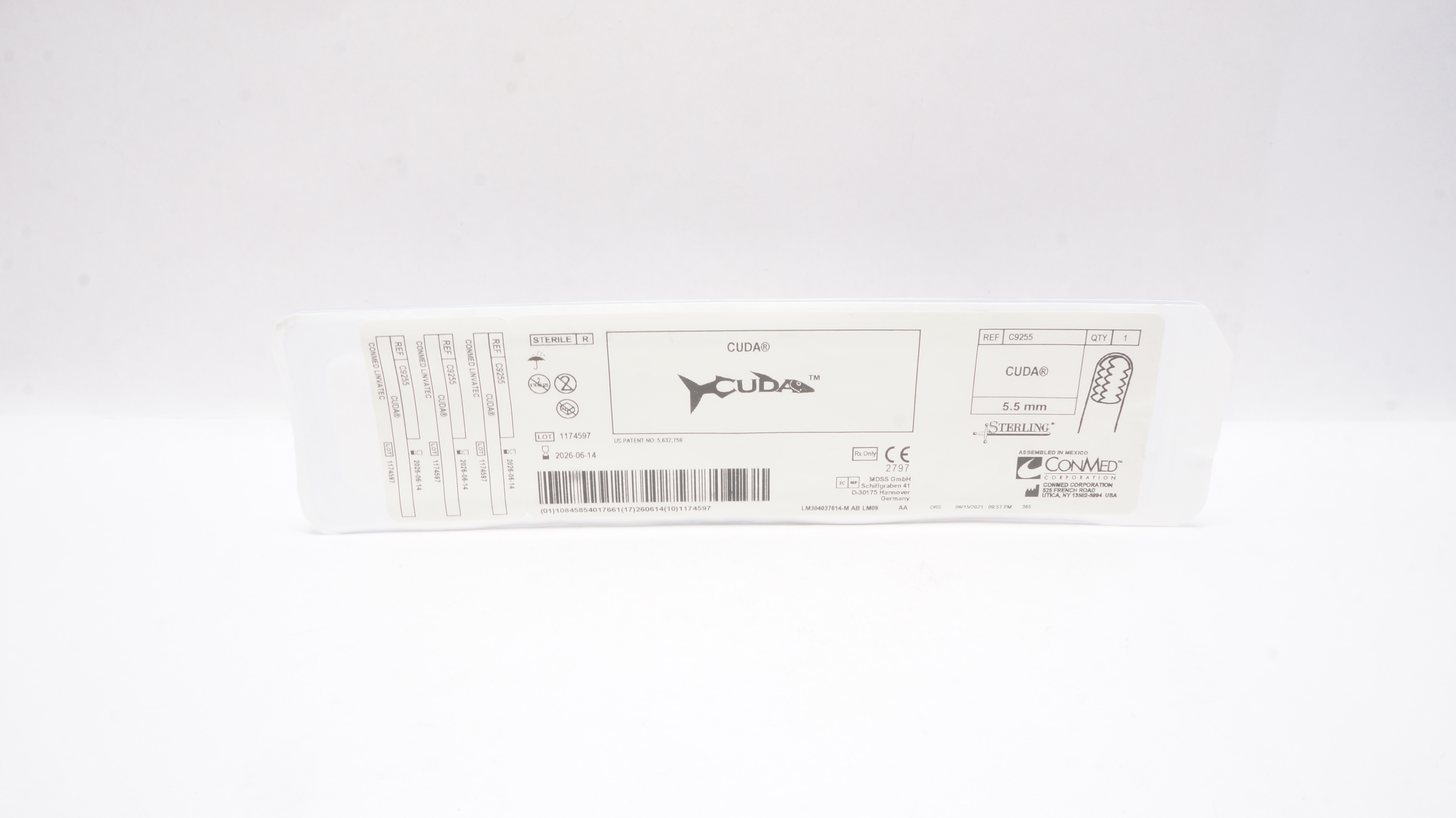 ConMed C9255 CUDA Microblade Sterling 5.5mm