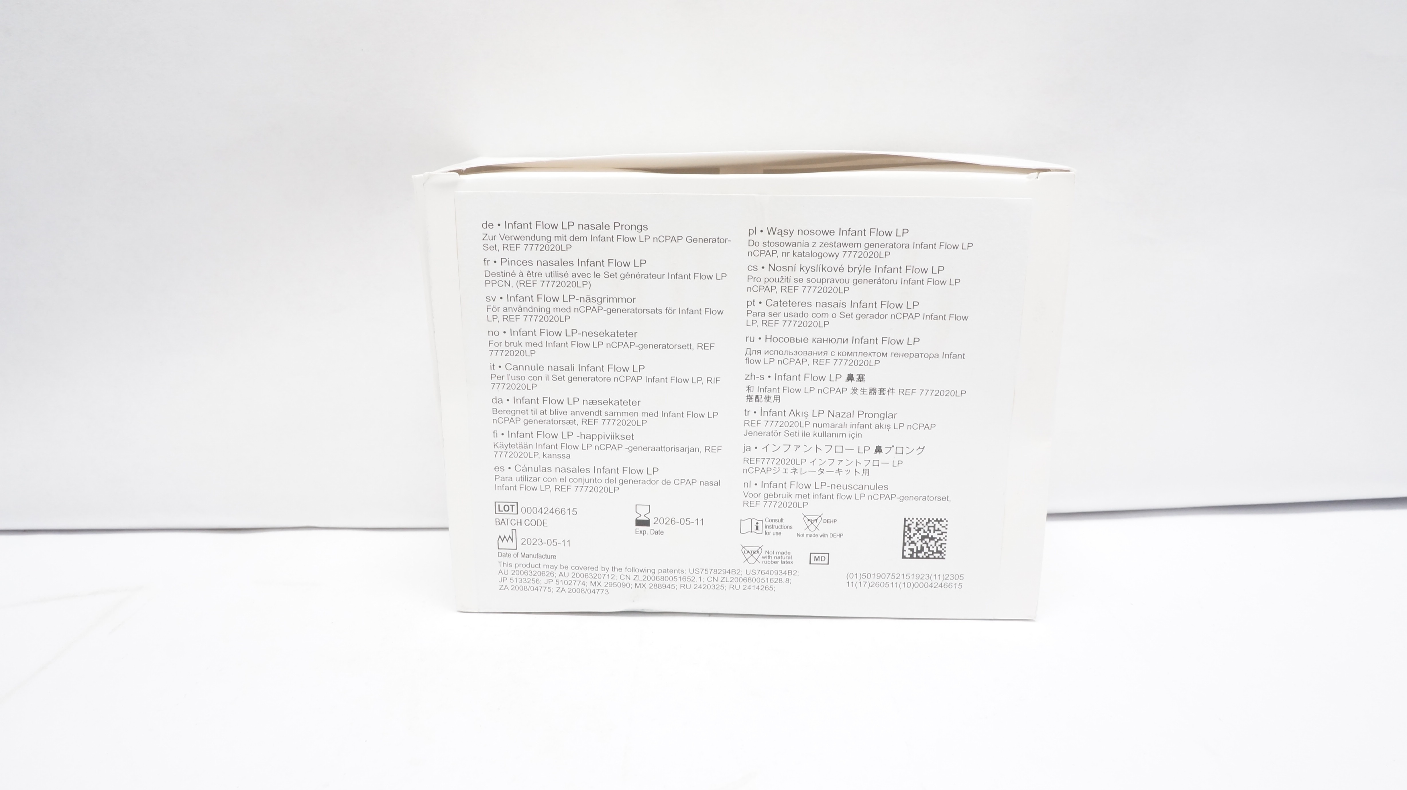 Vyaire 777000XL Infant Flow LP Nasal Prongs, XL - Box of 10