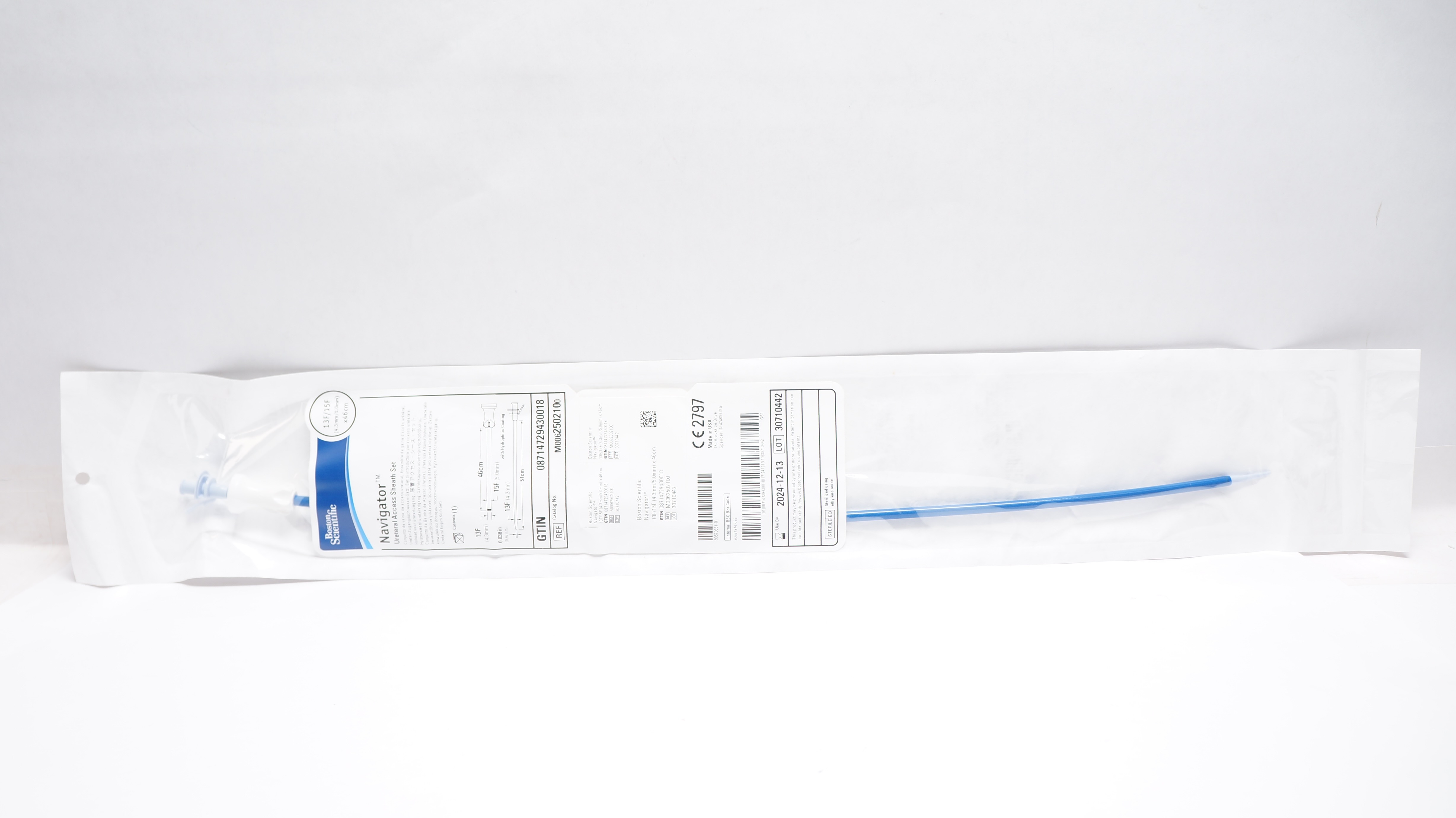 Boston Scientific M0062502100 Ureteral Access Sheath Set 13F/15F x 46cm