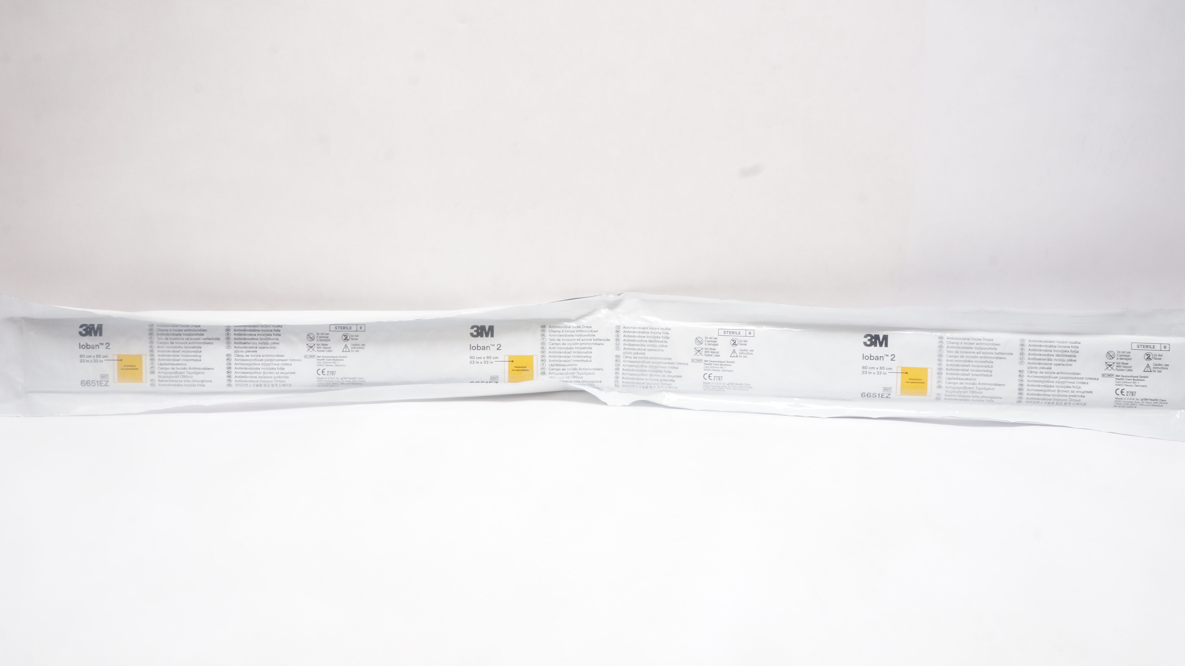 3M 6651EZ Ioban 2 Antimicrobial Incise Drape 23inch x 33inch (x)