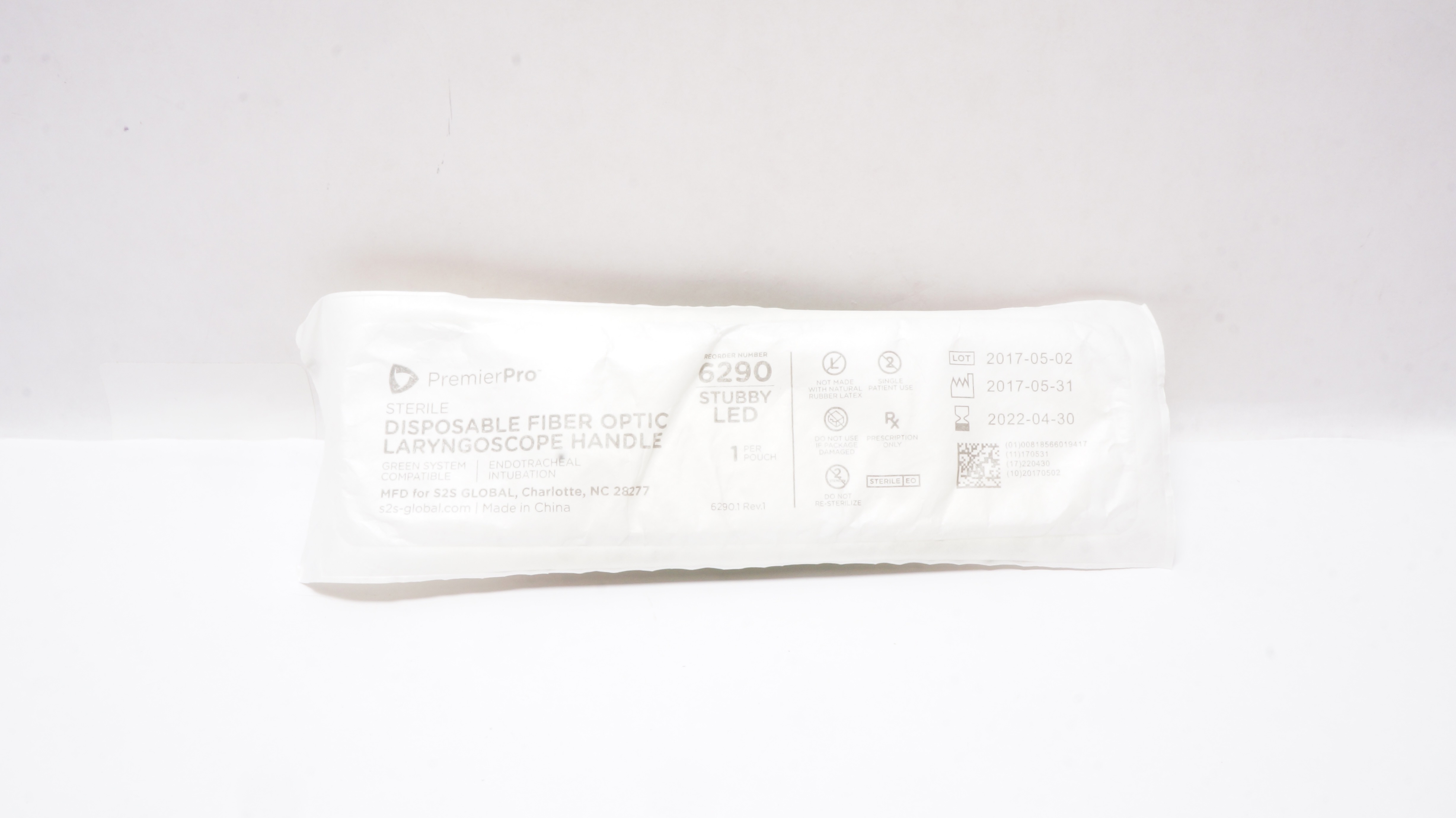 S2S Global 6290 PremierPro Laryngoscope Handle (x)