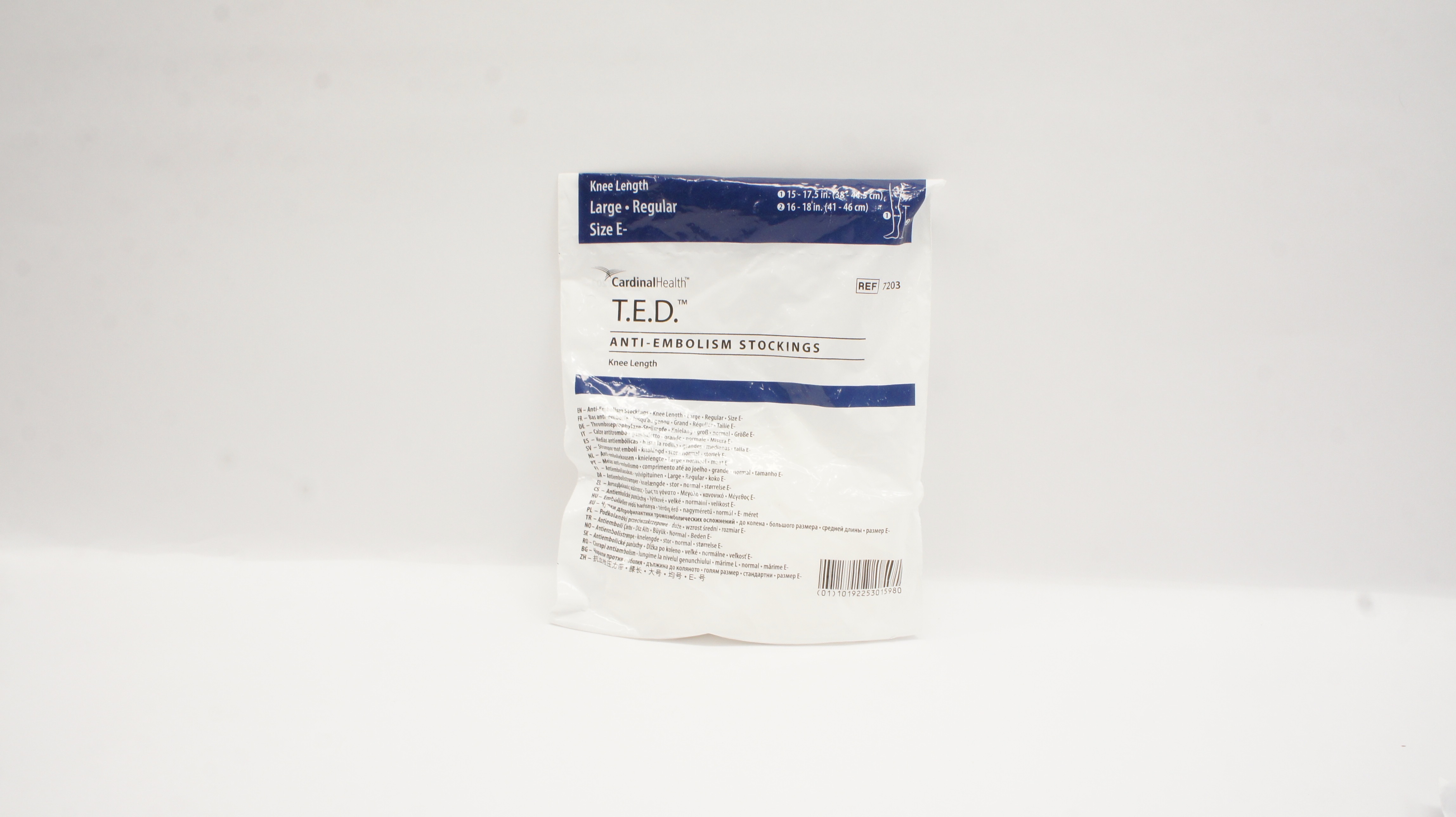 Cardinal Health 7203 T.E.D. Anti-Embolism Stockings Large Regular, Size E-
