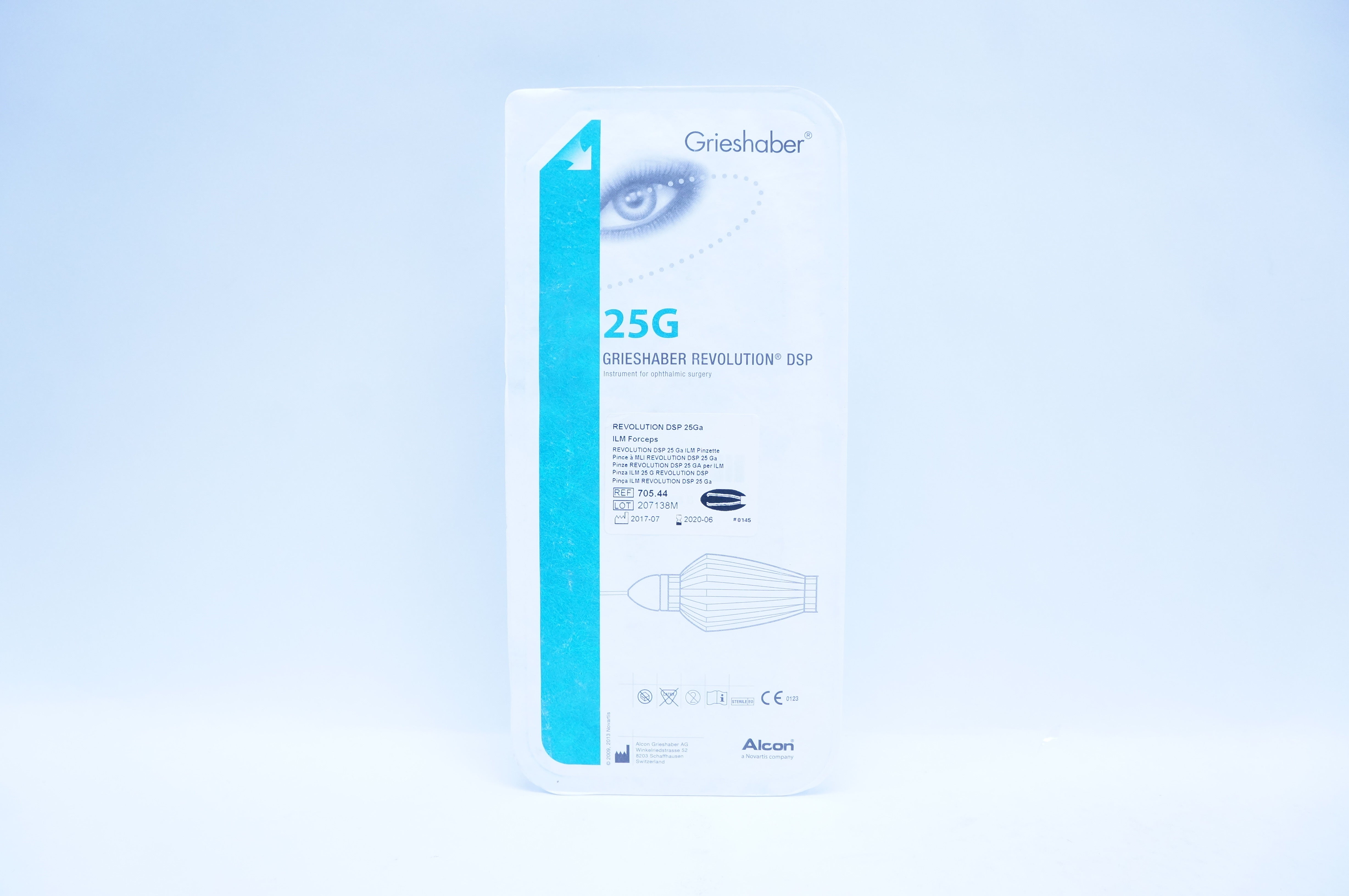 Alcon 705.44 Grieshaber Revolution DSP ILM Forceps, 25G (x)