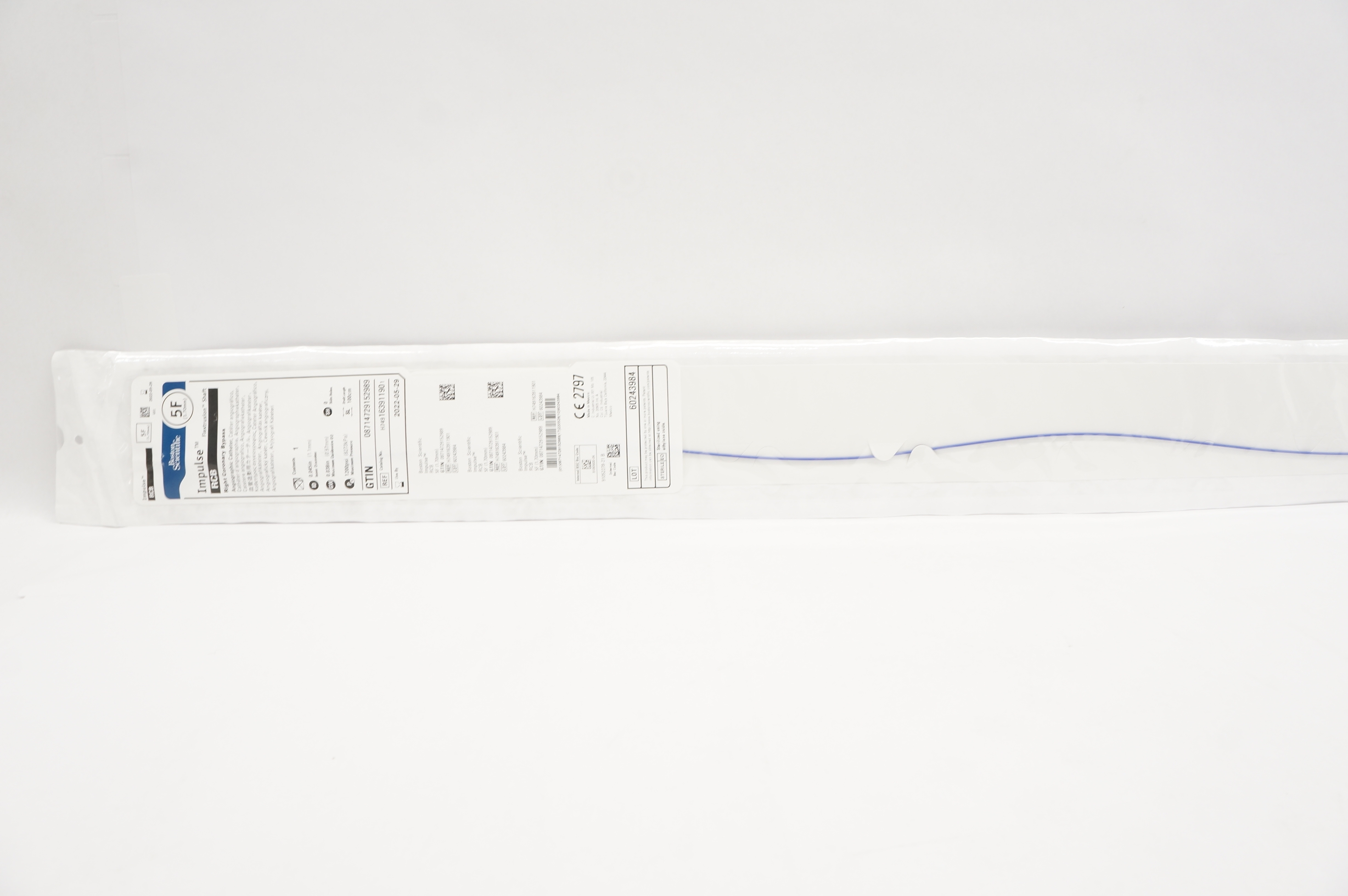 Boston Scientific 16391190 Impulse RCB Angiographic Cath. 5F