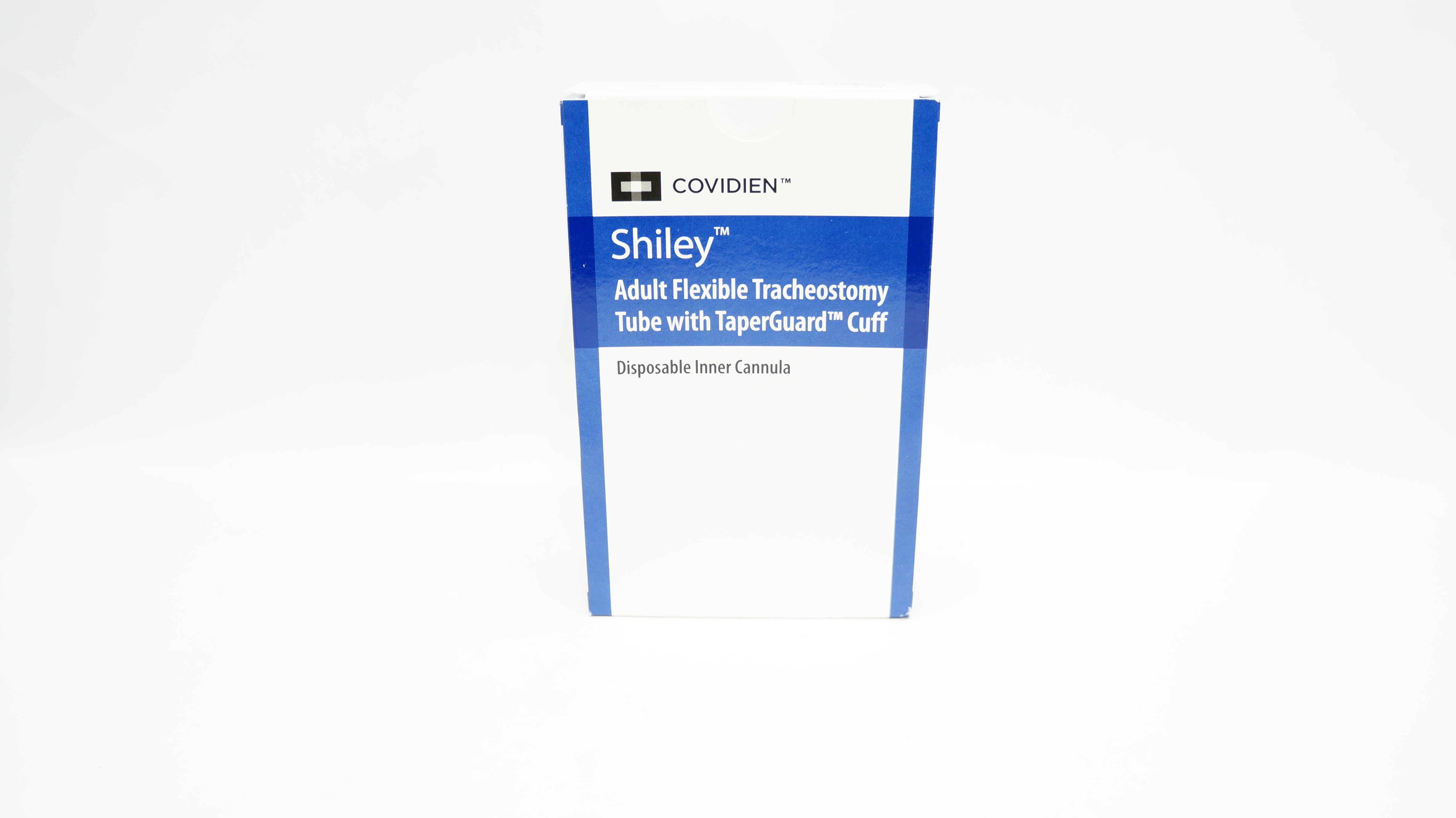 Covidien 8CN85H Shiley Adult Flexible Tracheostomy Tube 8.5ID x 12.2OD x 26.6mm
