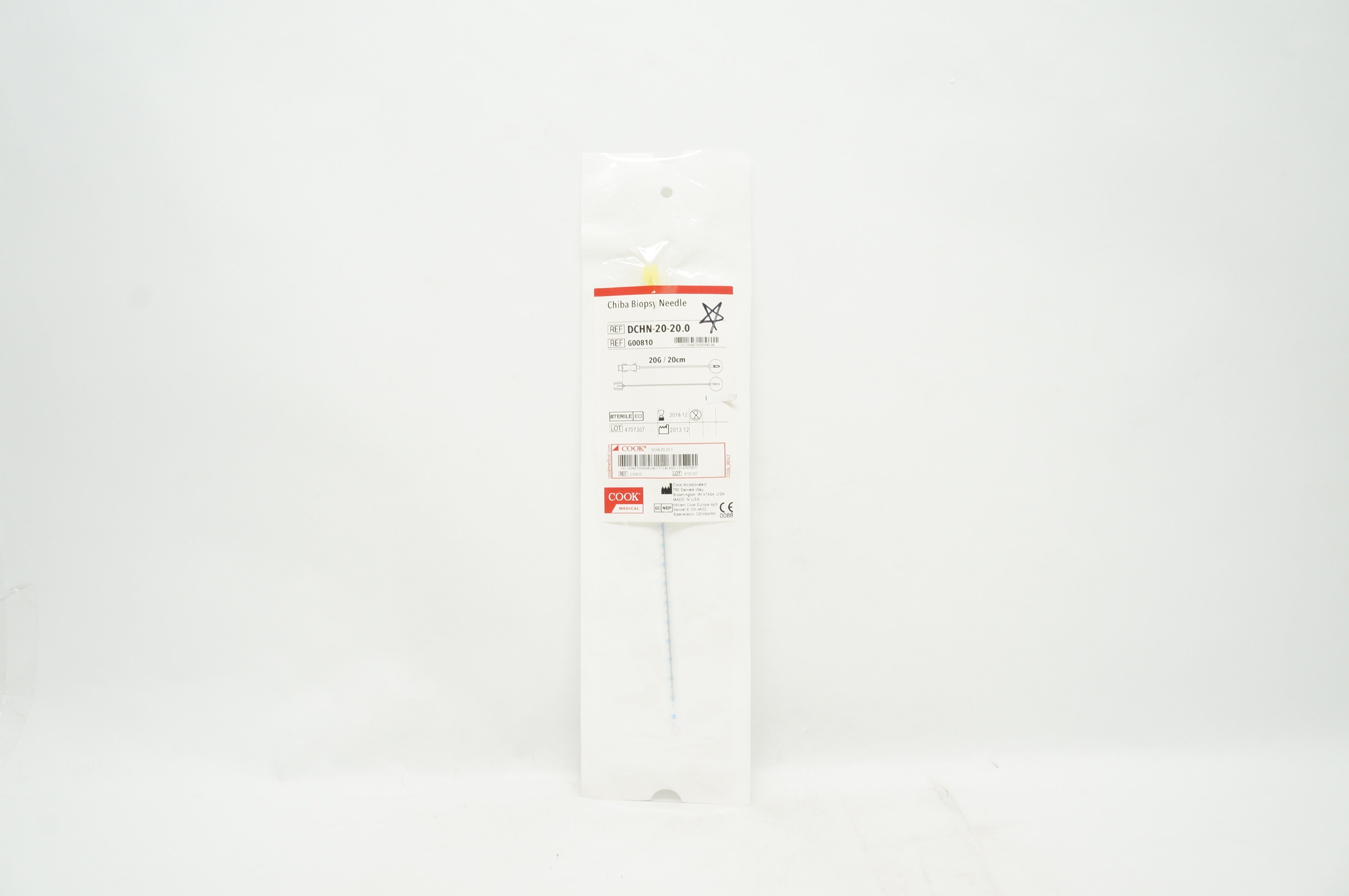 Cook Medical G00810 Chiba Biopsy Needle 20G / 20cm (x)