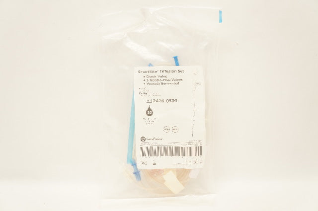 CareFusion 2426-0500 SmartSite Infusion Set 22ml x 126inch