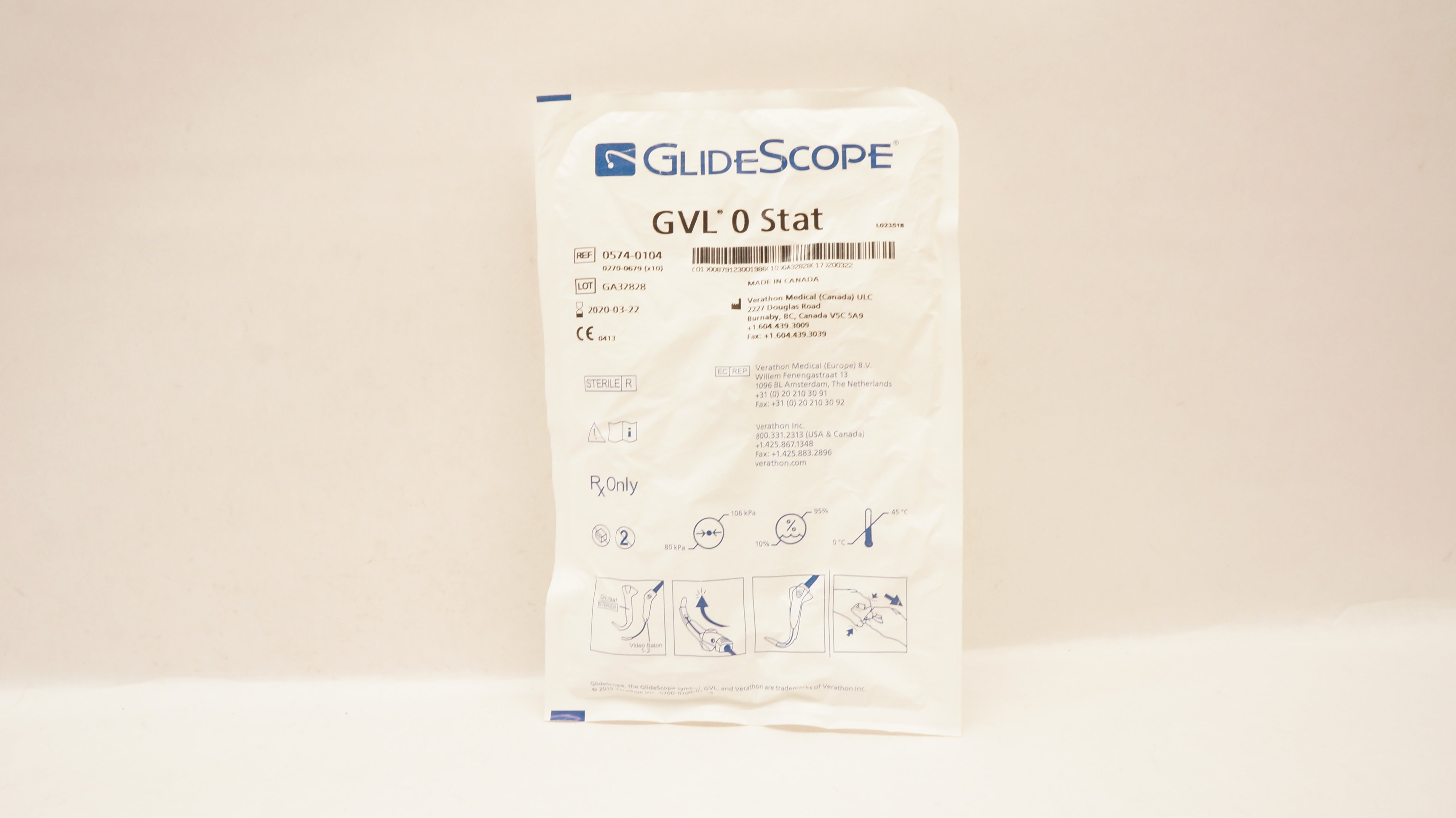 GlideScope 0574-0104 GVL 0 Stat (x)