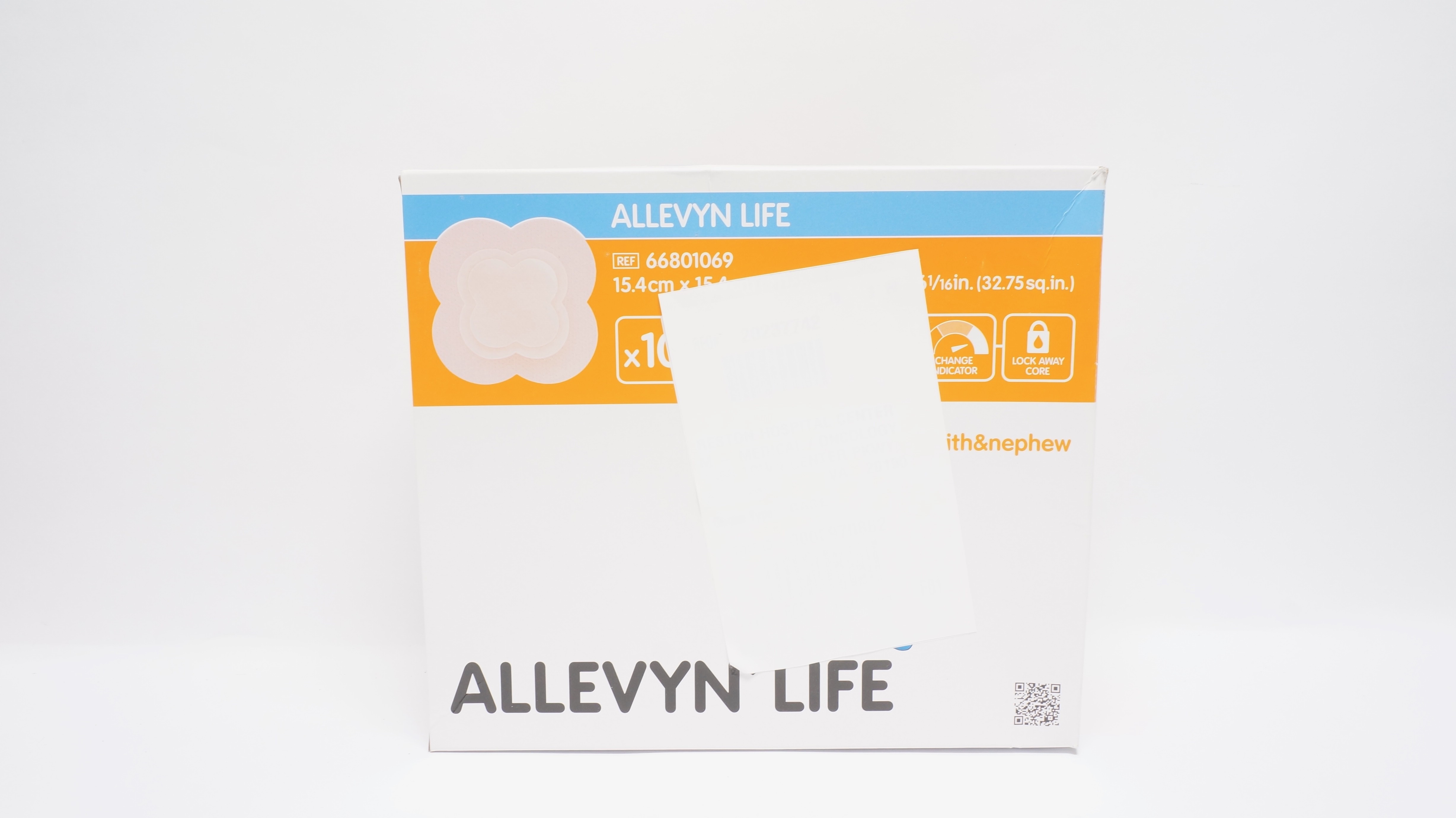 Smith&Nephew 66801069 Silicone Gel Adhesive Foam Dressing- Box of 7 (x)