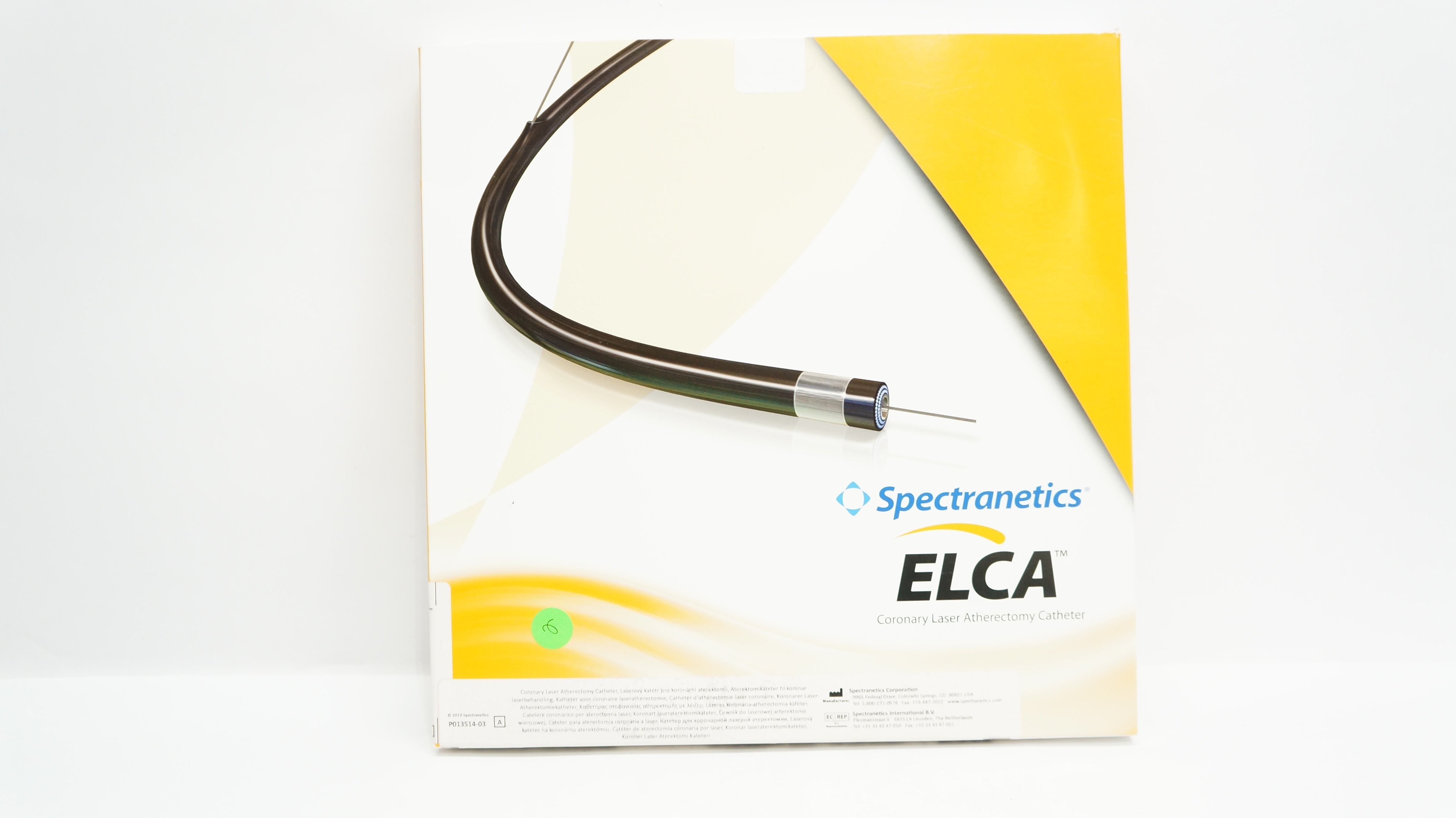 Spectranetics 117-016 ELCA Coronary Laser Atherectomy Cath.1.7mm (x)