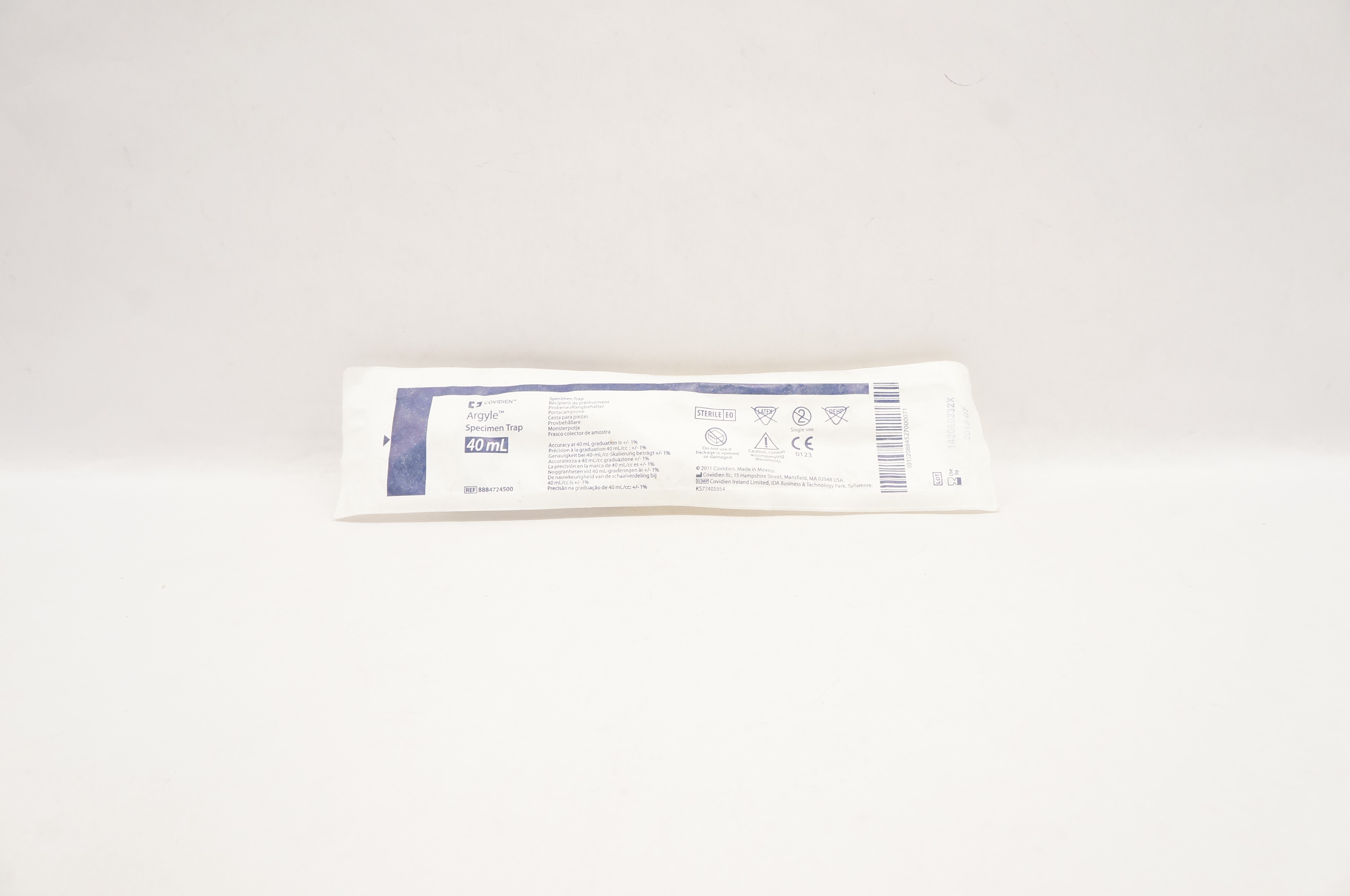 Covidien 8884724500 Argyle Specimen Trap 40mL (x)