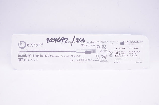 JustRight JR-REL25-2.0 5mm Reload 25mm Jaw, 2.0 Staple, 20cm Shaft