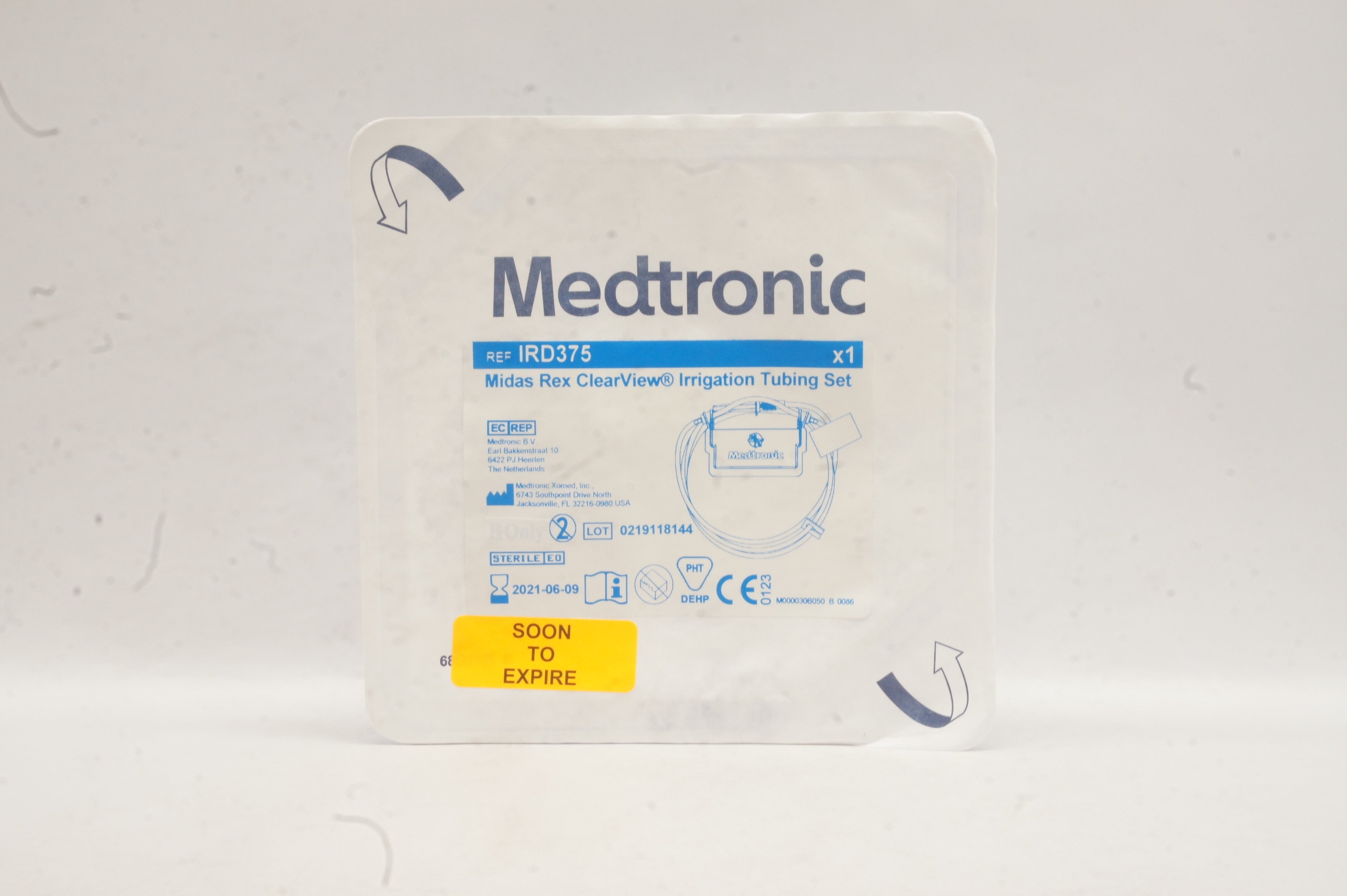 Medtronic IRD375 Midas Rex ClearView Irrigation Tubing Set (x)