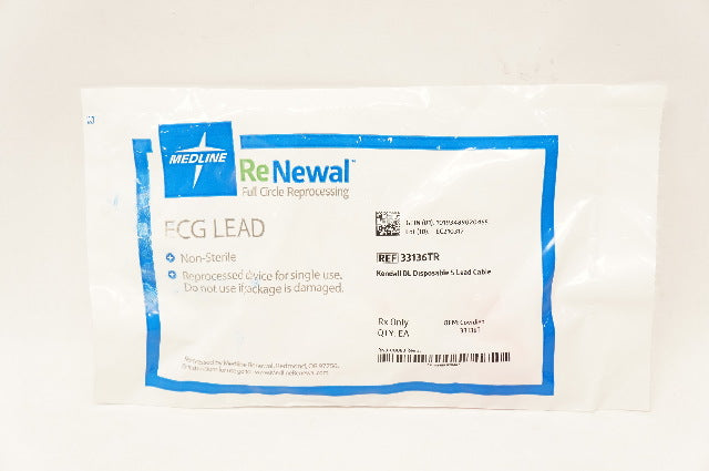 Medline 33136TR ReNewal Full Circle Reprocessing ECG Lead