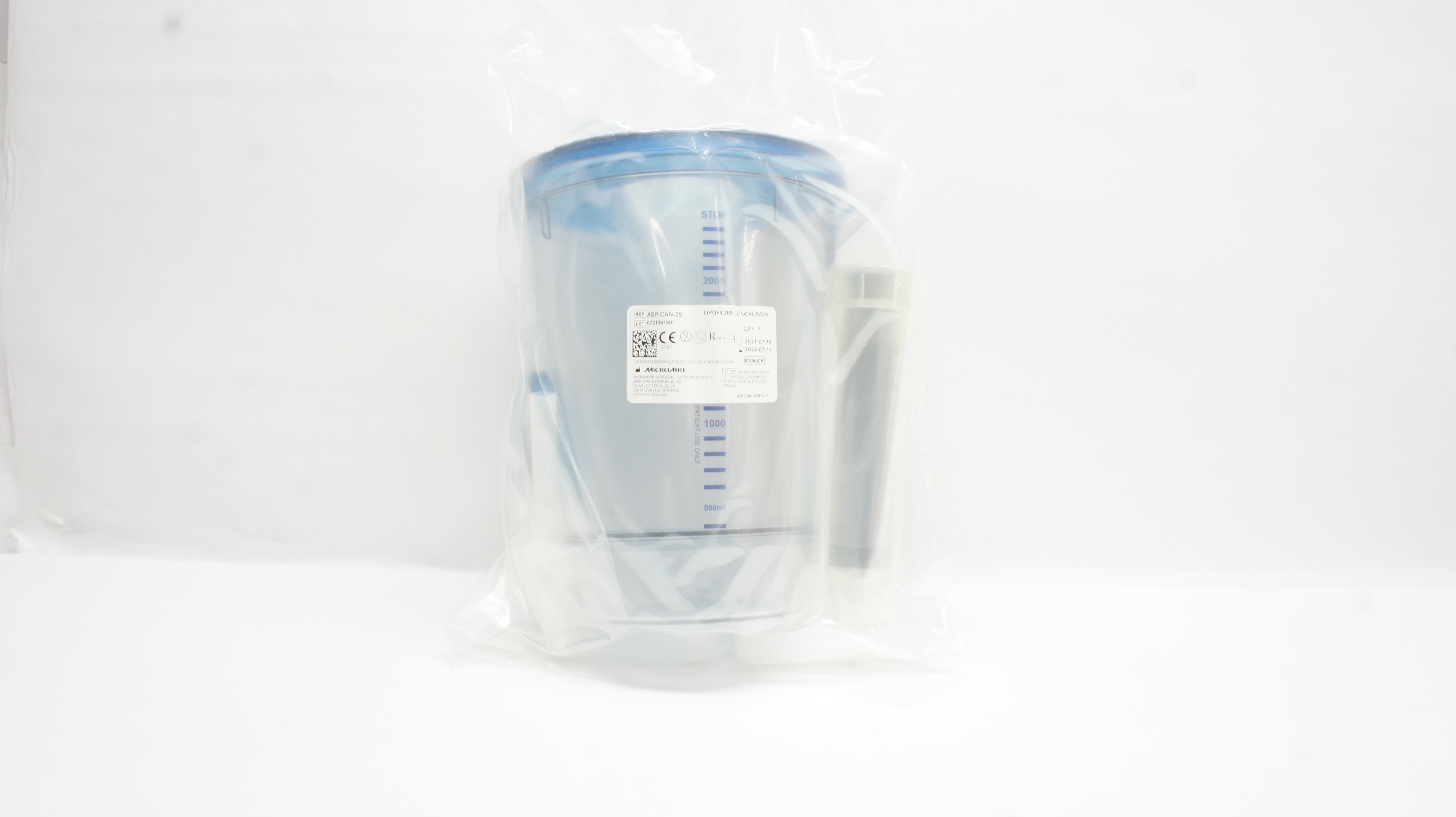 MicroAire ASP-CAN-2S Lipofilter - Clinical Pack (x)