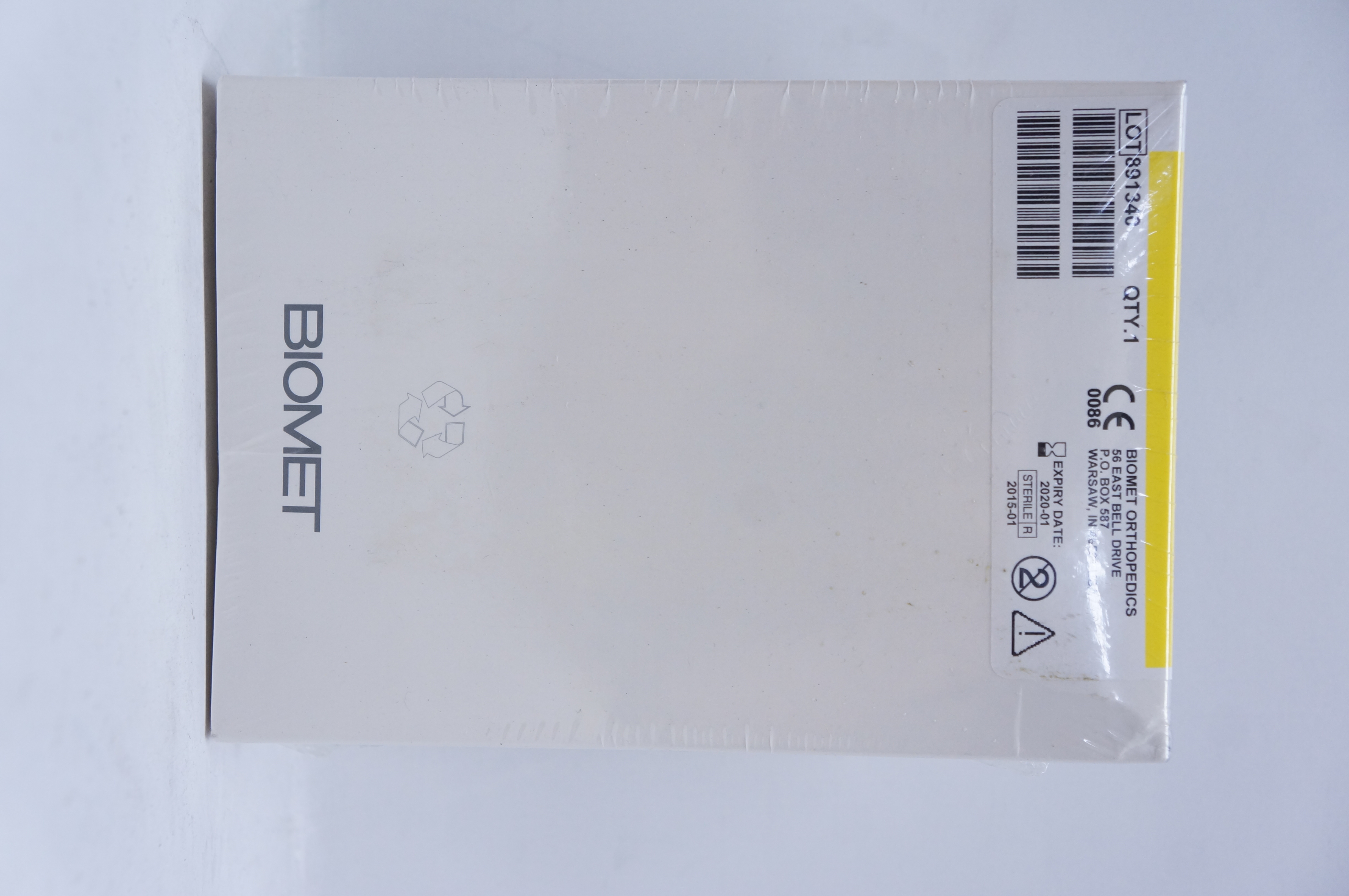 Biomet 183446 Vanguard DCM CR Tibial Bearing 16mm x 71/75mm (x)