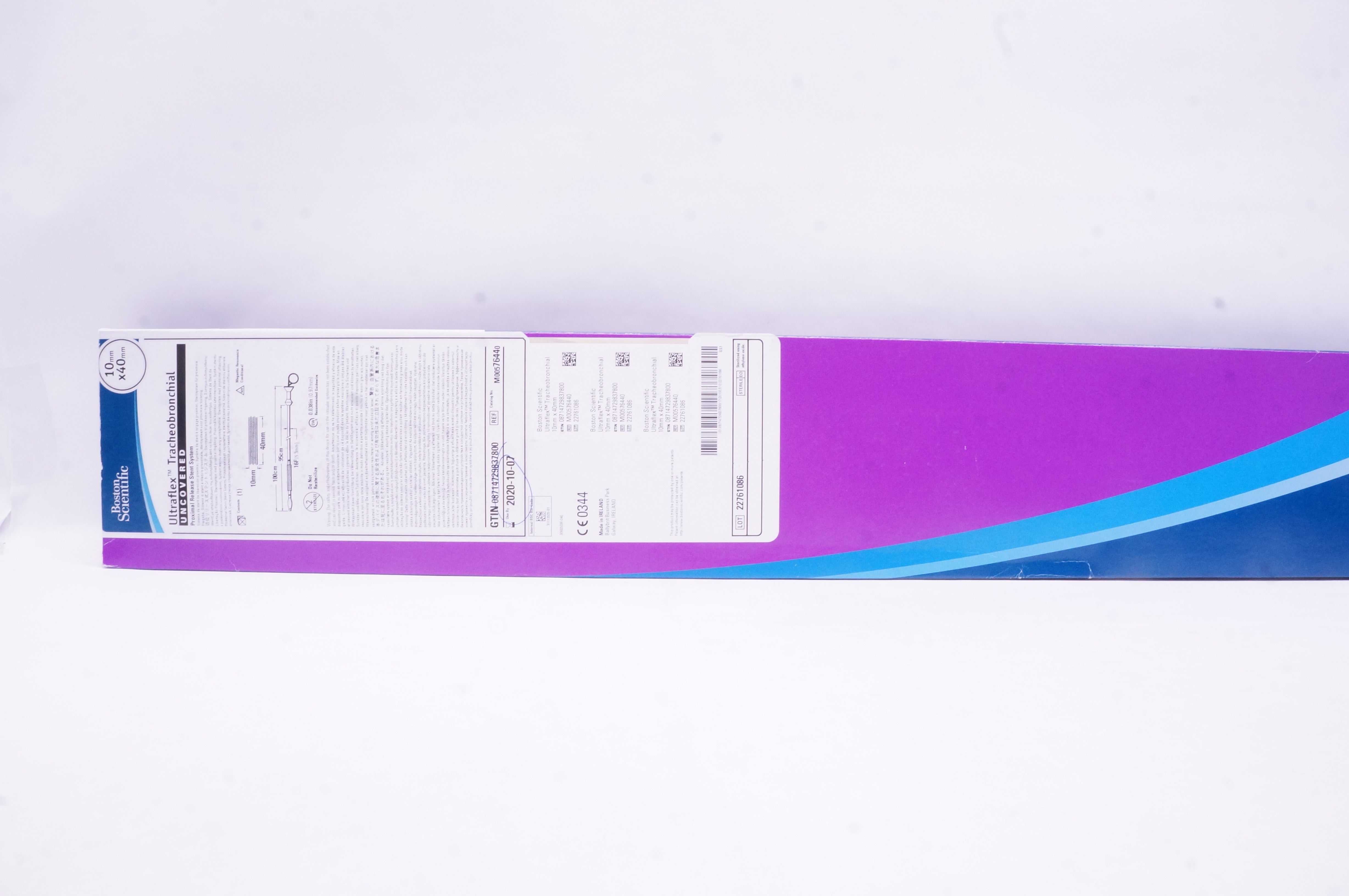 Boston Scientific 7644 Ultraflex Tracheobronchial Uncovered 10mm x 40mm (x)