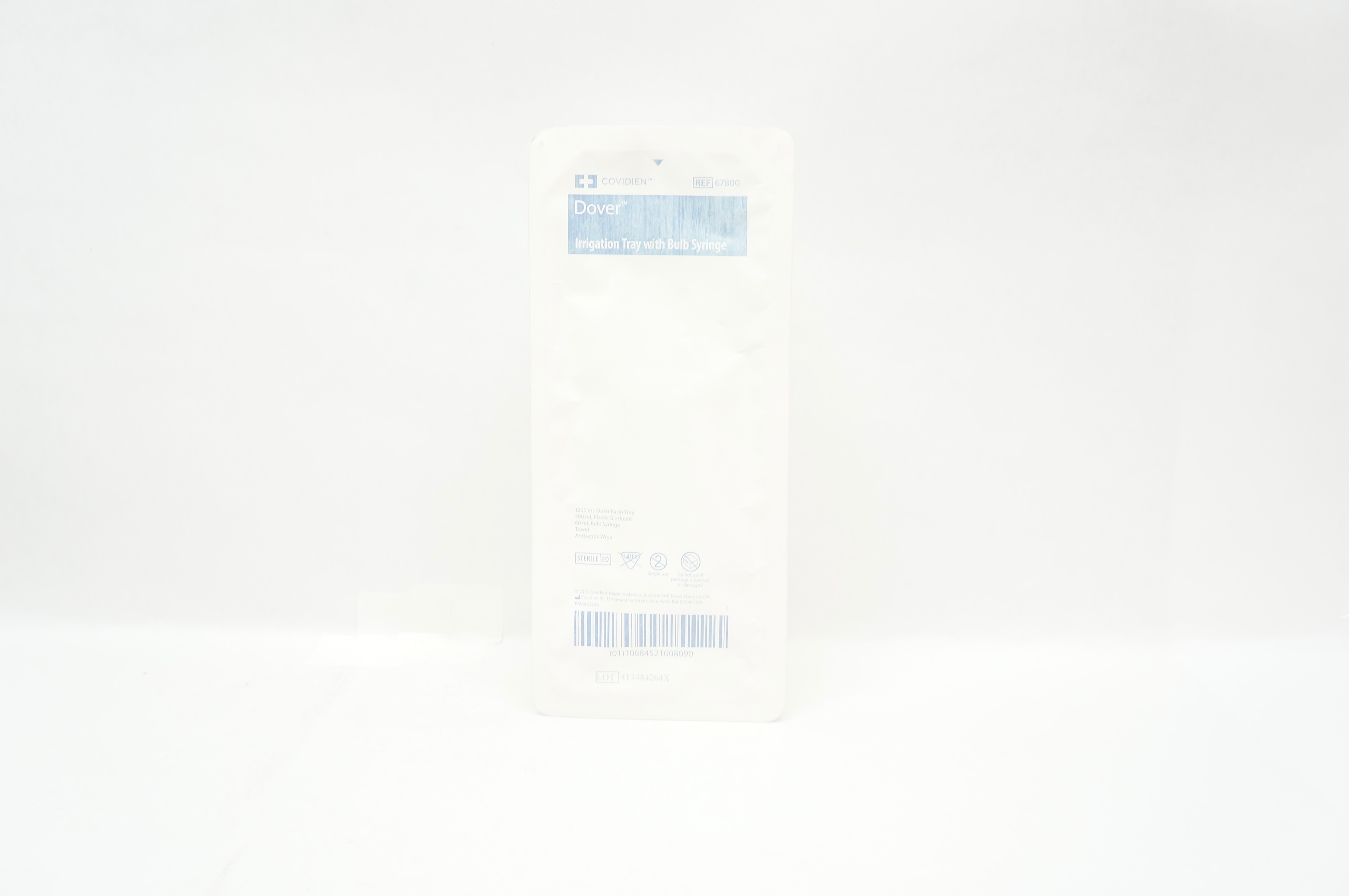 Covidien 67800 Dover Irrigation Tray with Bulb Syringe
