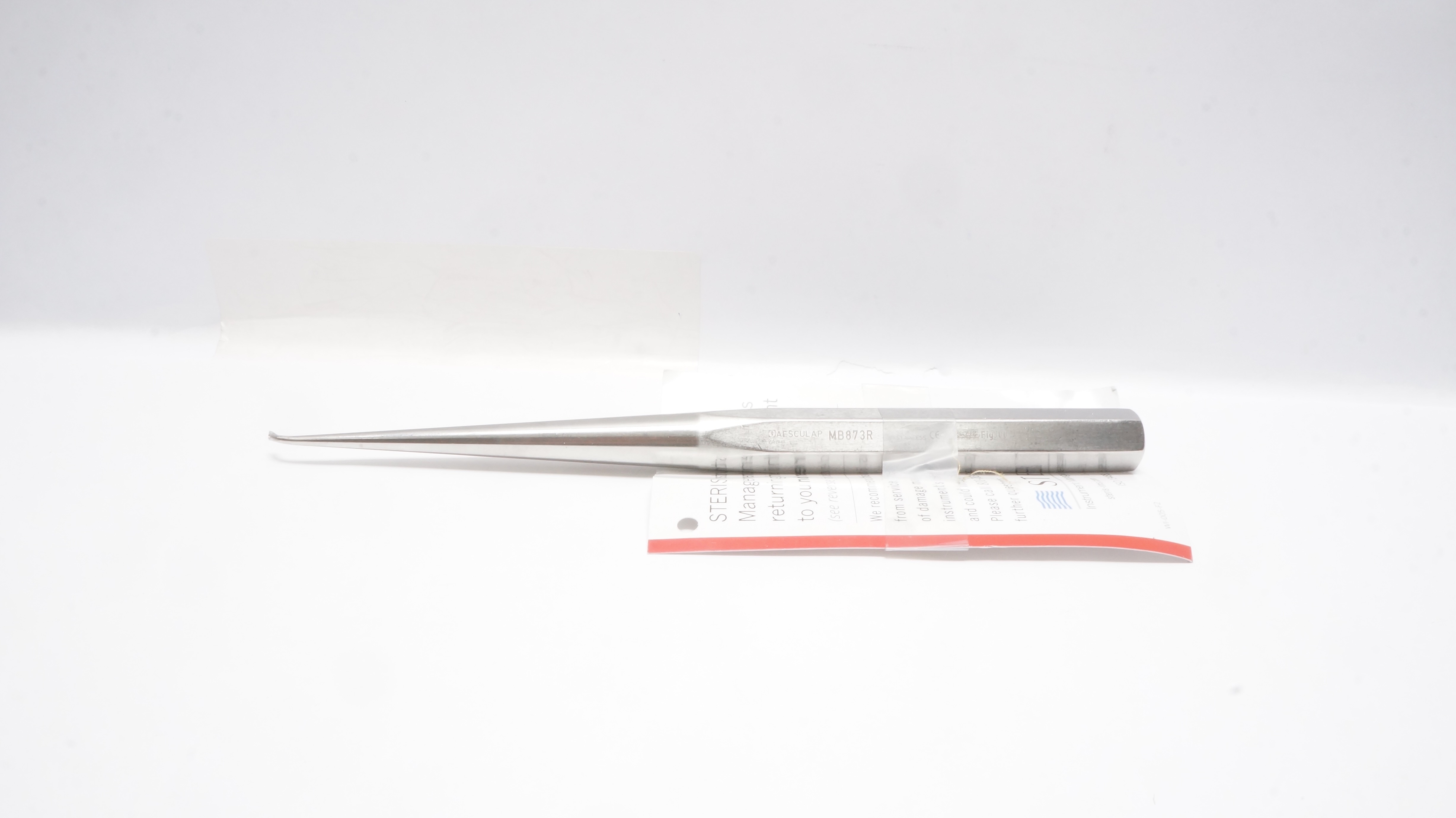 Aesculap MB873R BRUNS Bone Curette Straight, 9inch