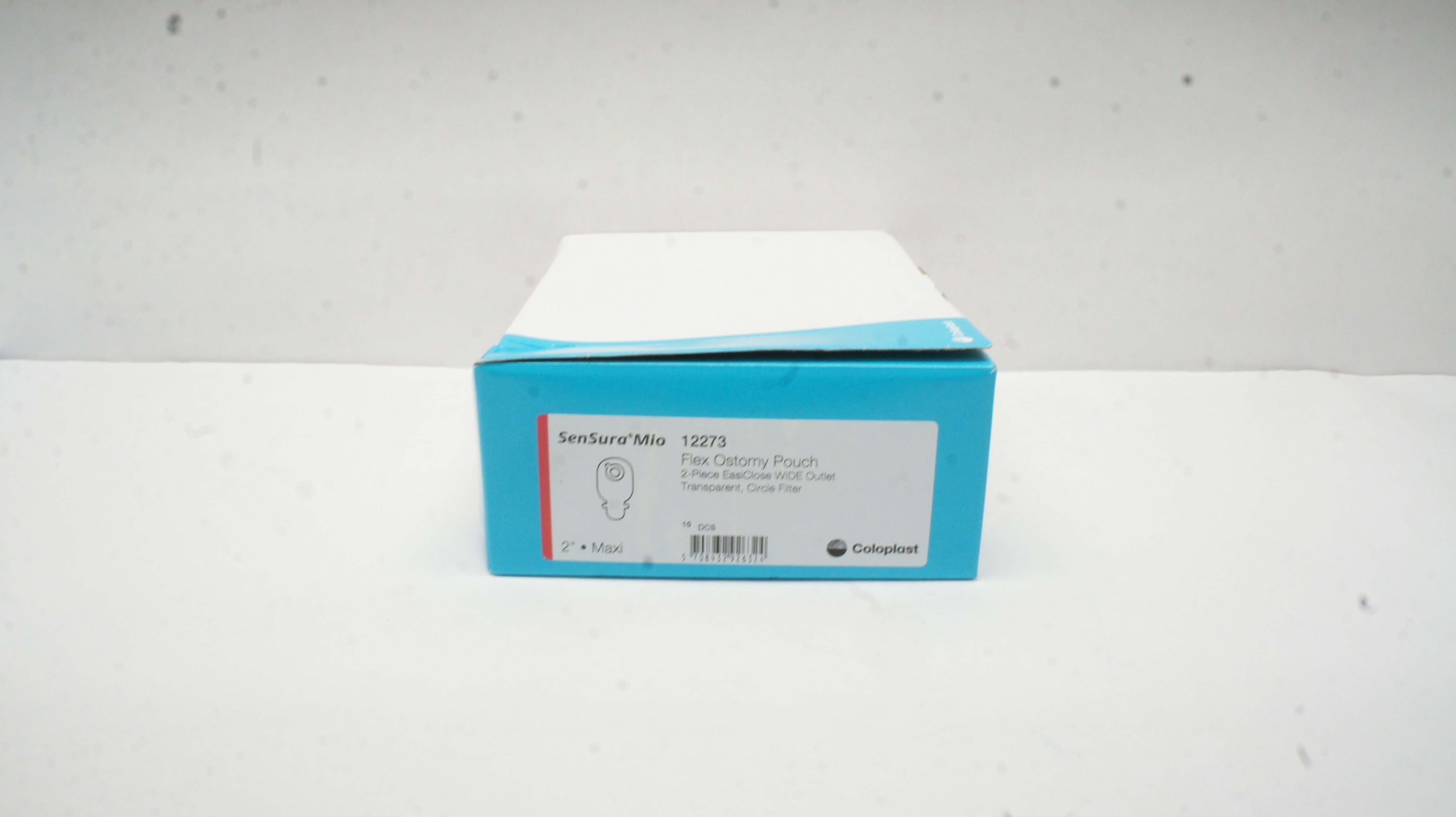 Coloplast 12273 SenSura Mio Flex Ostomy Pouch 2inch Maxi - Box of 9