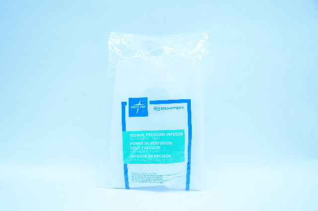 Medline DYNJAAPI1000S Pressure Infuser With Stopcock Valve 1000mL