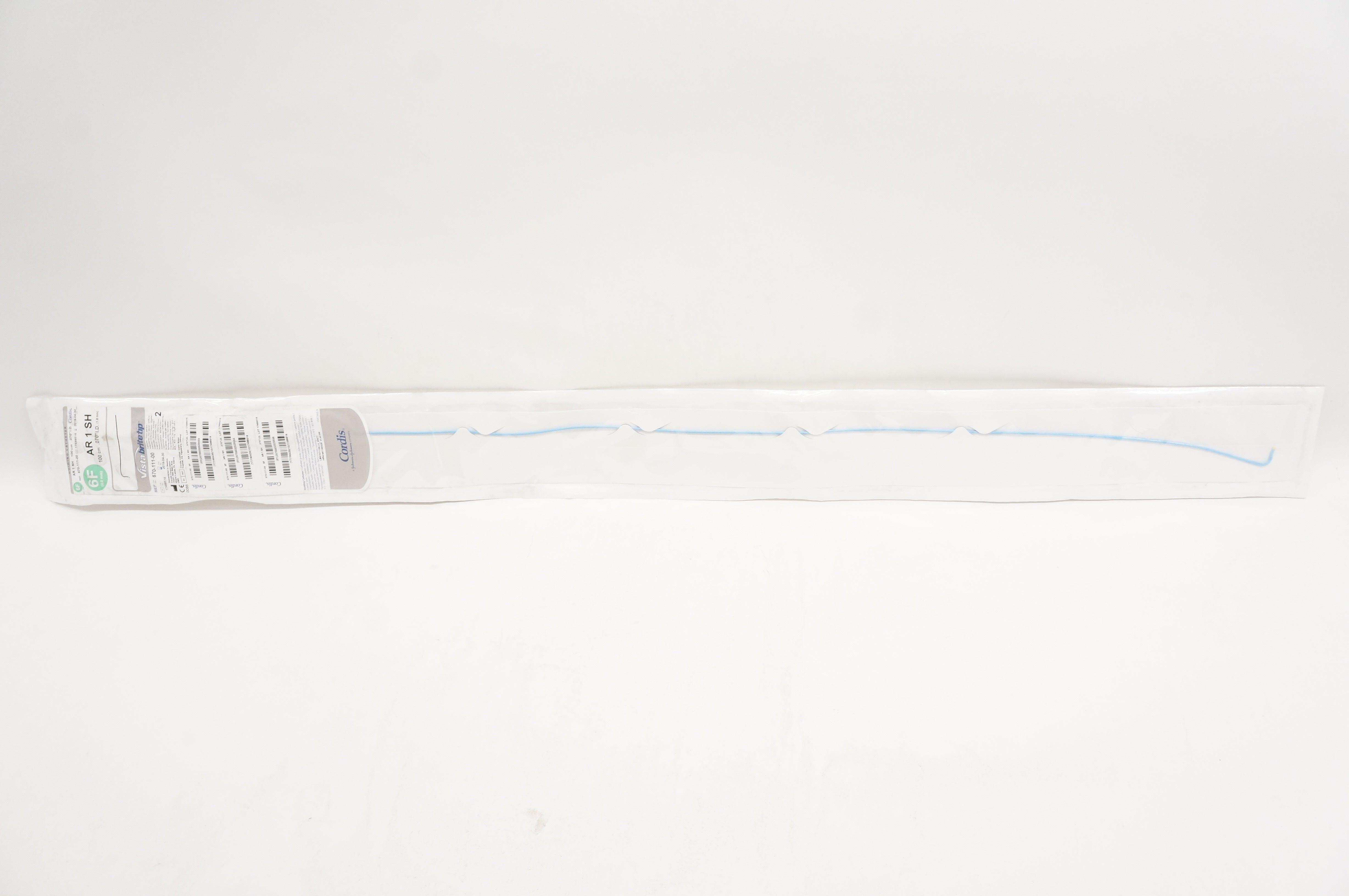Cordis 670-111-00 Vistabritetip AR 1 SH Guiding Cath. 6F x 100cm x .070inch (x)