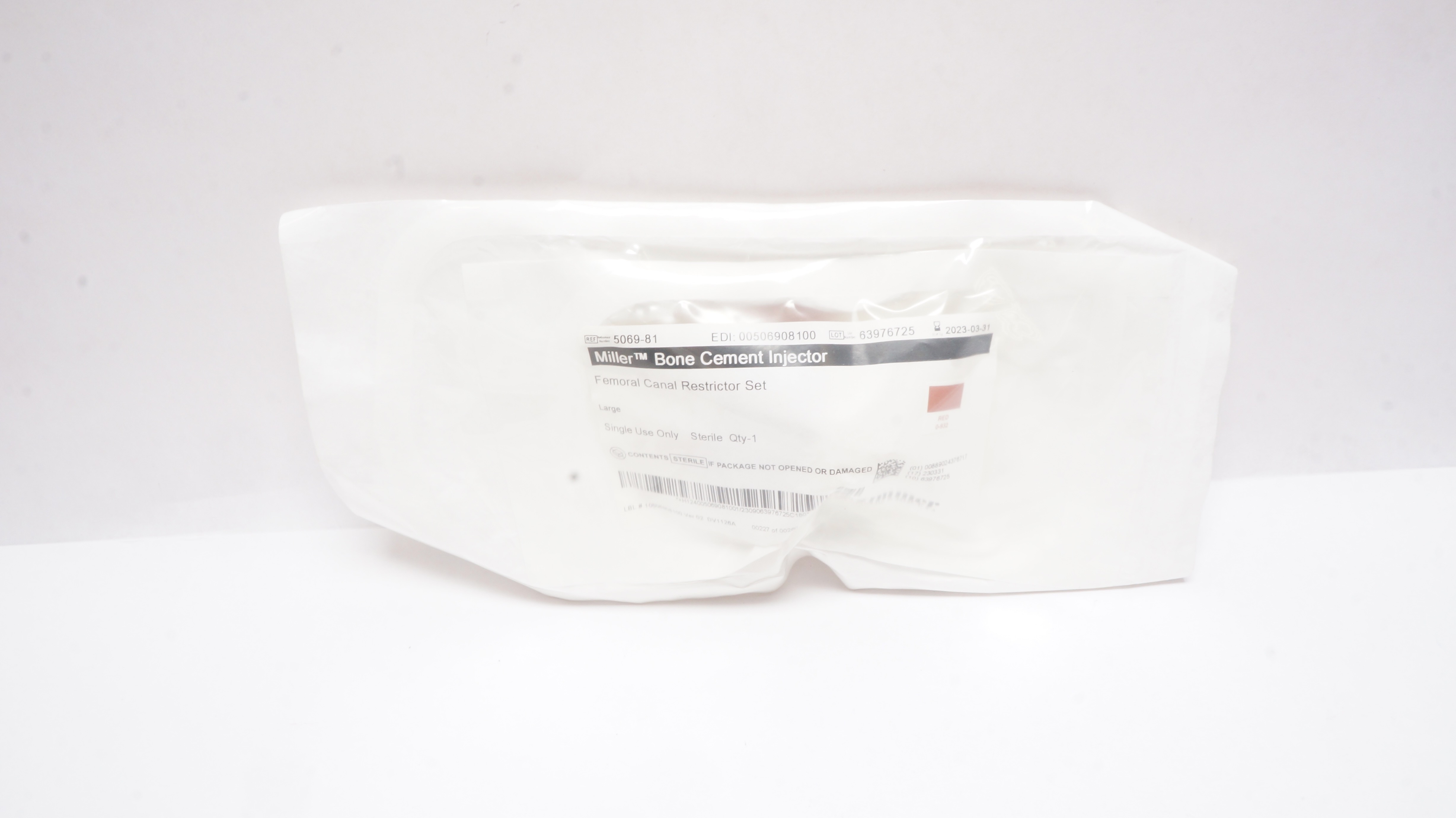 Zimmer 5069-81 Miller Bone Cement Injector, Large (x)
