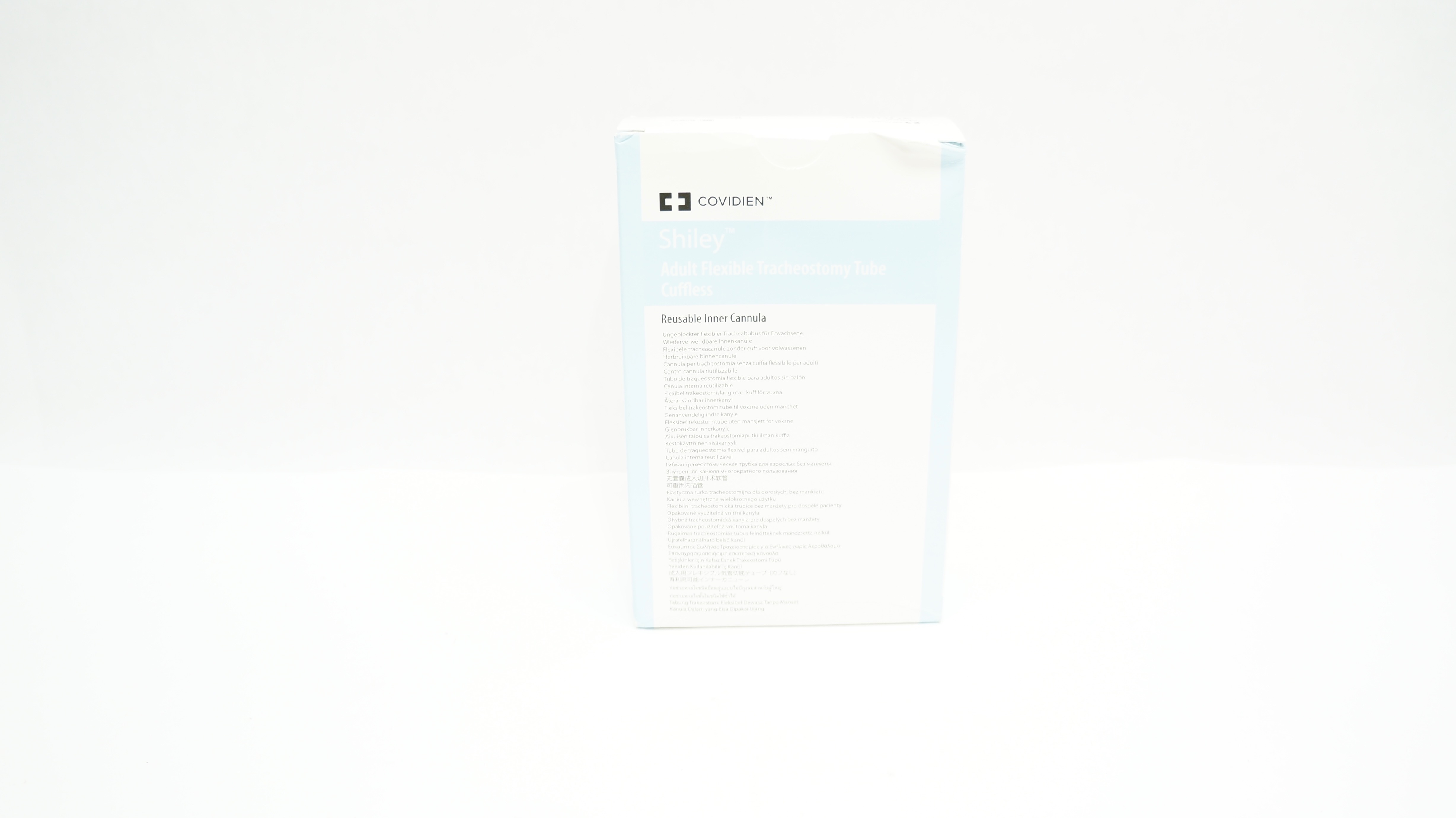 Covidien 4UN65R Shiley Adult Flexible Tracheostomy Tube Cuffless 6.5mm x 9.4mm