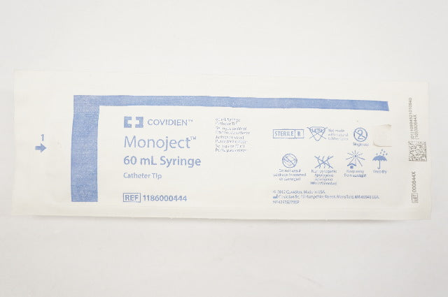 Covidien 1186000444 Monoject 60mL Syringe Cath. Tip