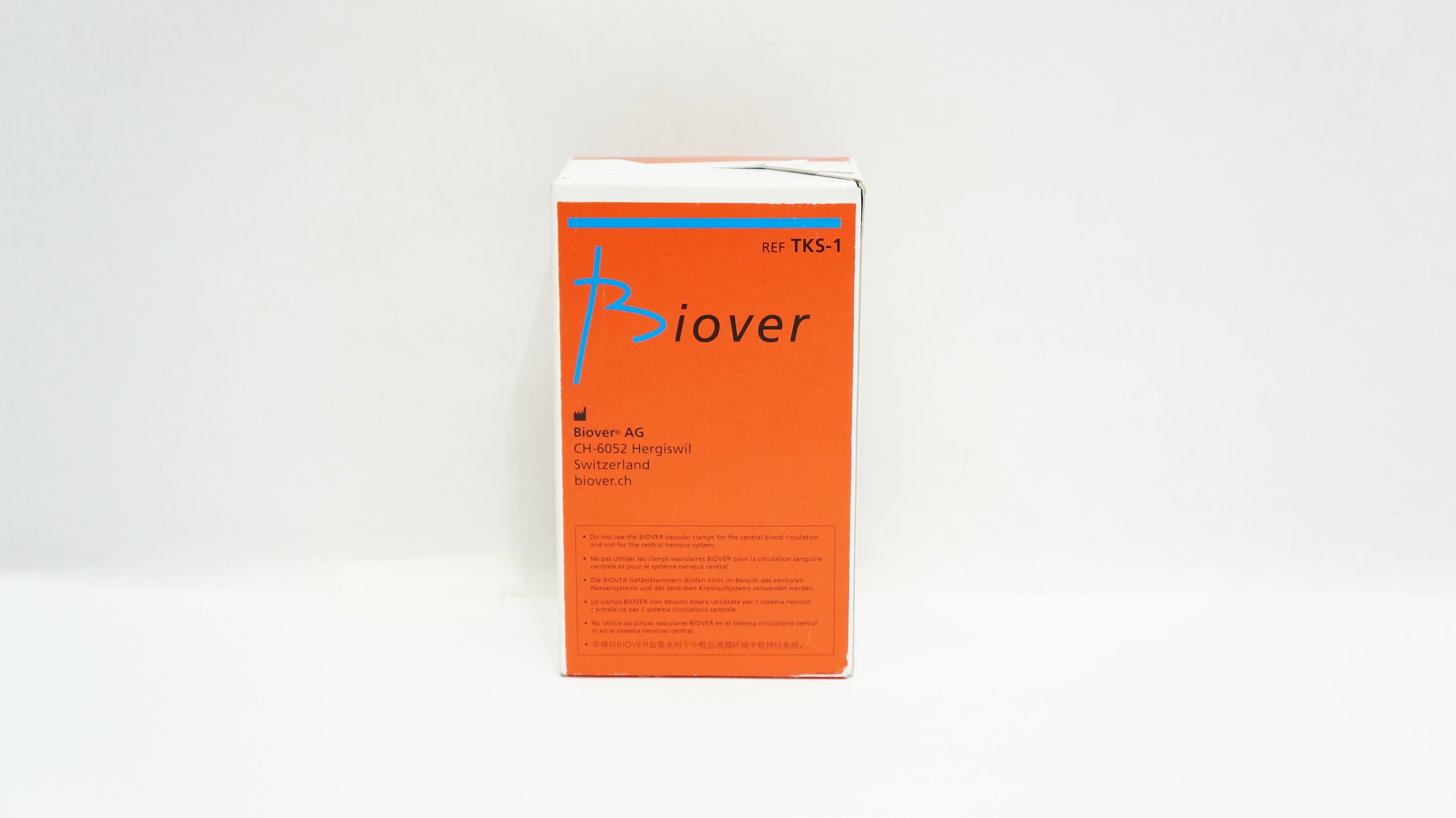 Biover TKS-1 Microvascular Clamp For Artery Small <1mm - Box of 10