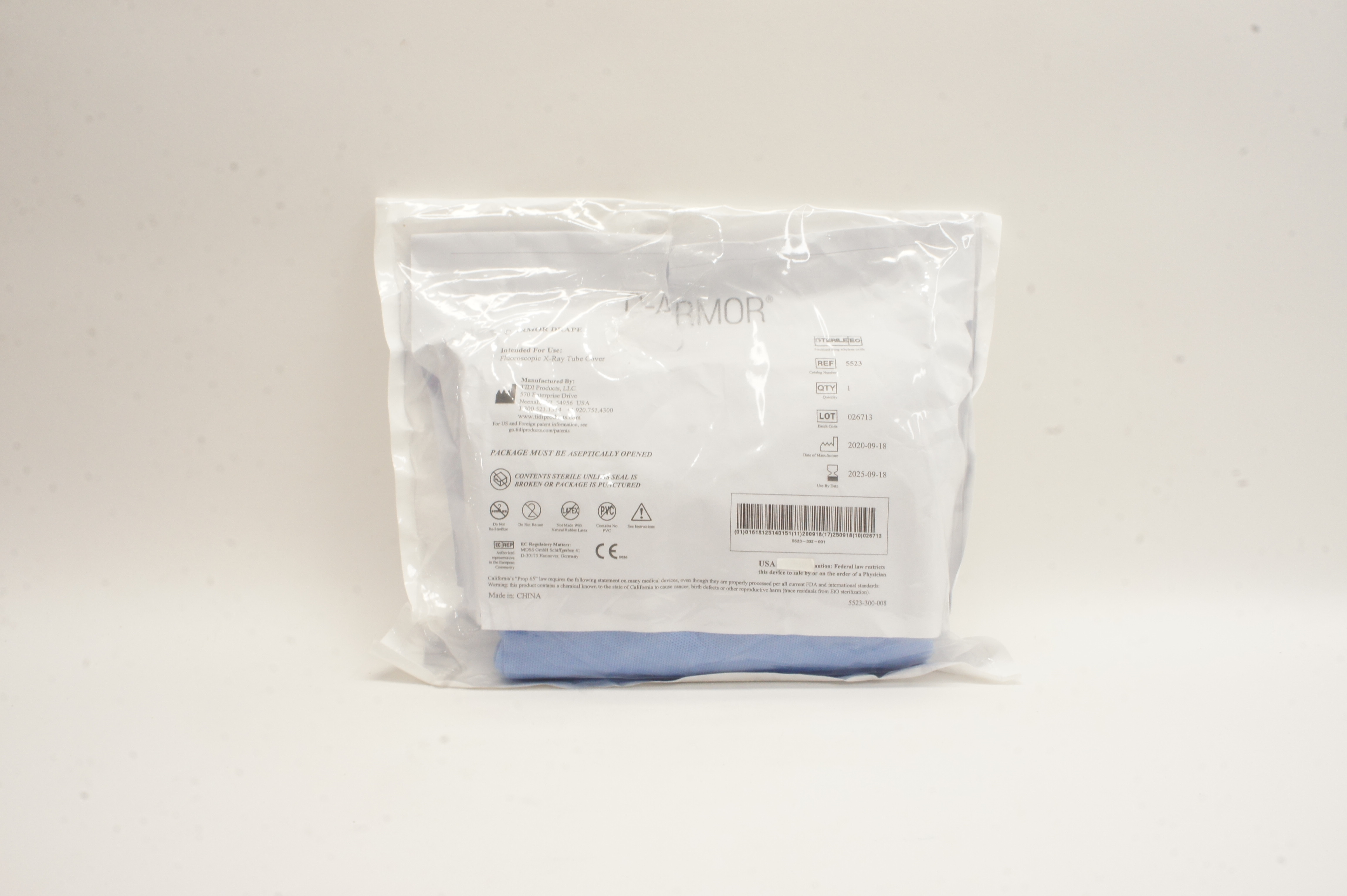 TIDI 5523 C-Armor Drape