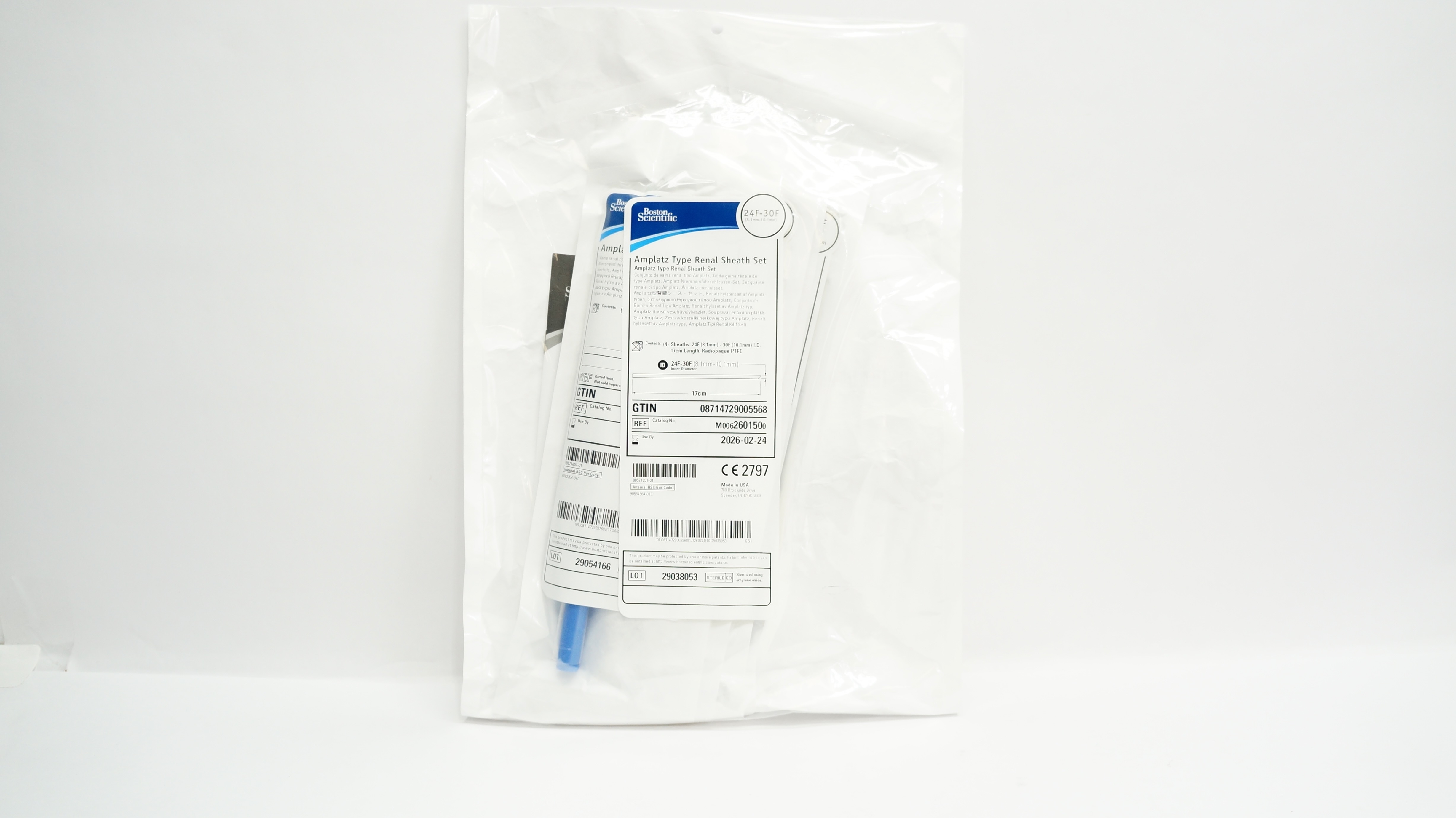 Boston Scientific M0062601500 Amplatz Type Renal Sheath Set 24F-30F