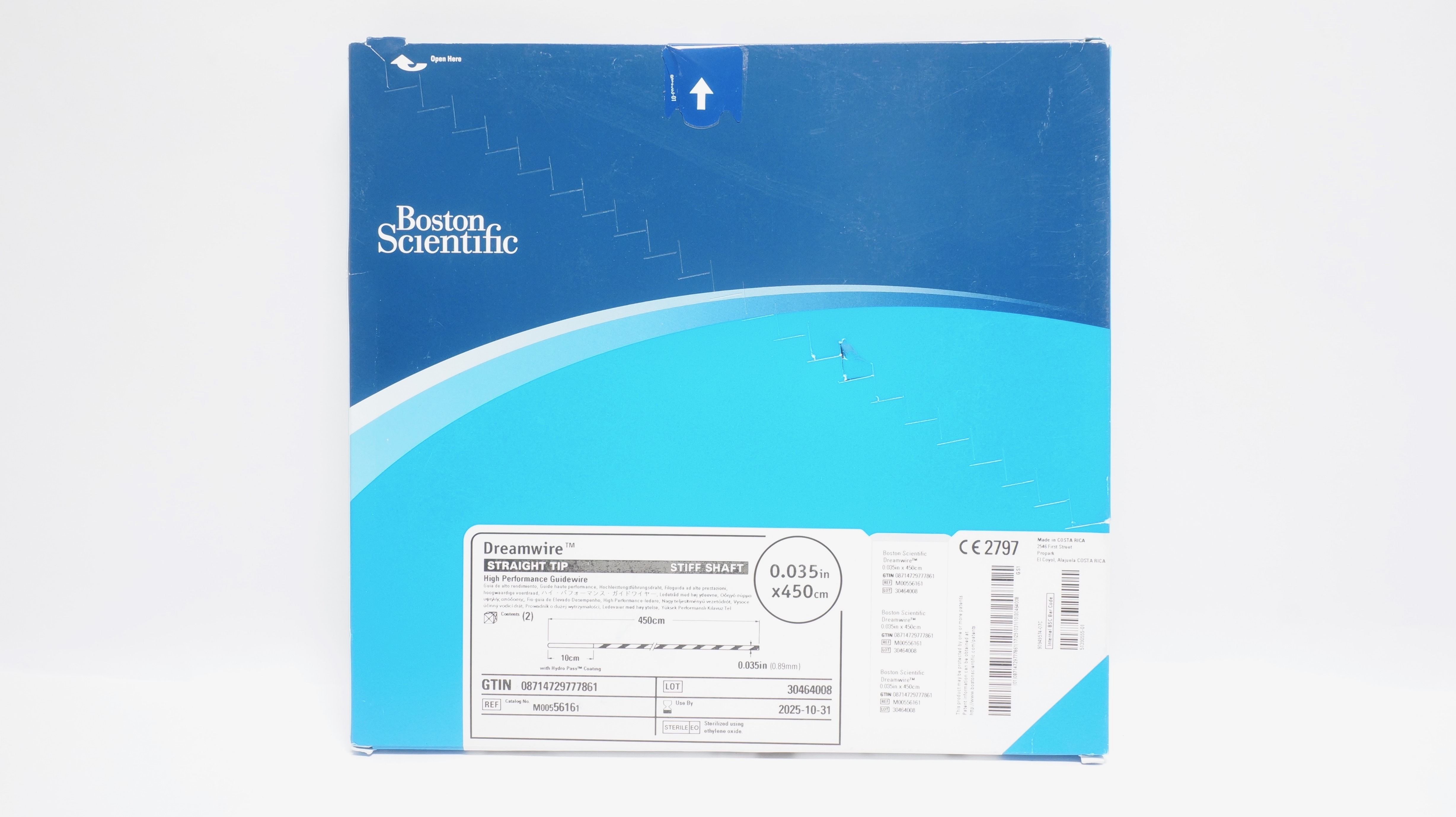 Boston Scientific M00556161 Dreamwire High Performance Guidewire - Box of 2 (x)