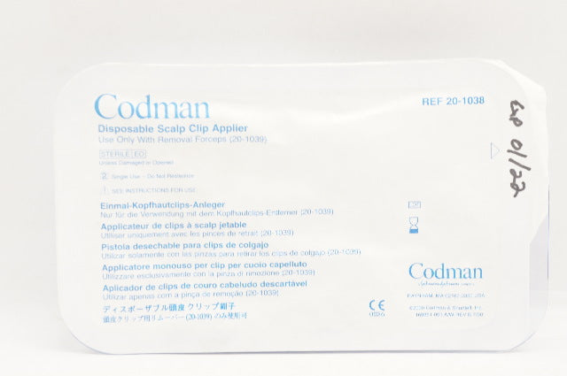 Codman 20-1038 Disposable Scalp Clip Applier (x)