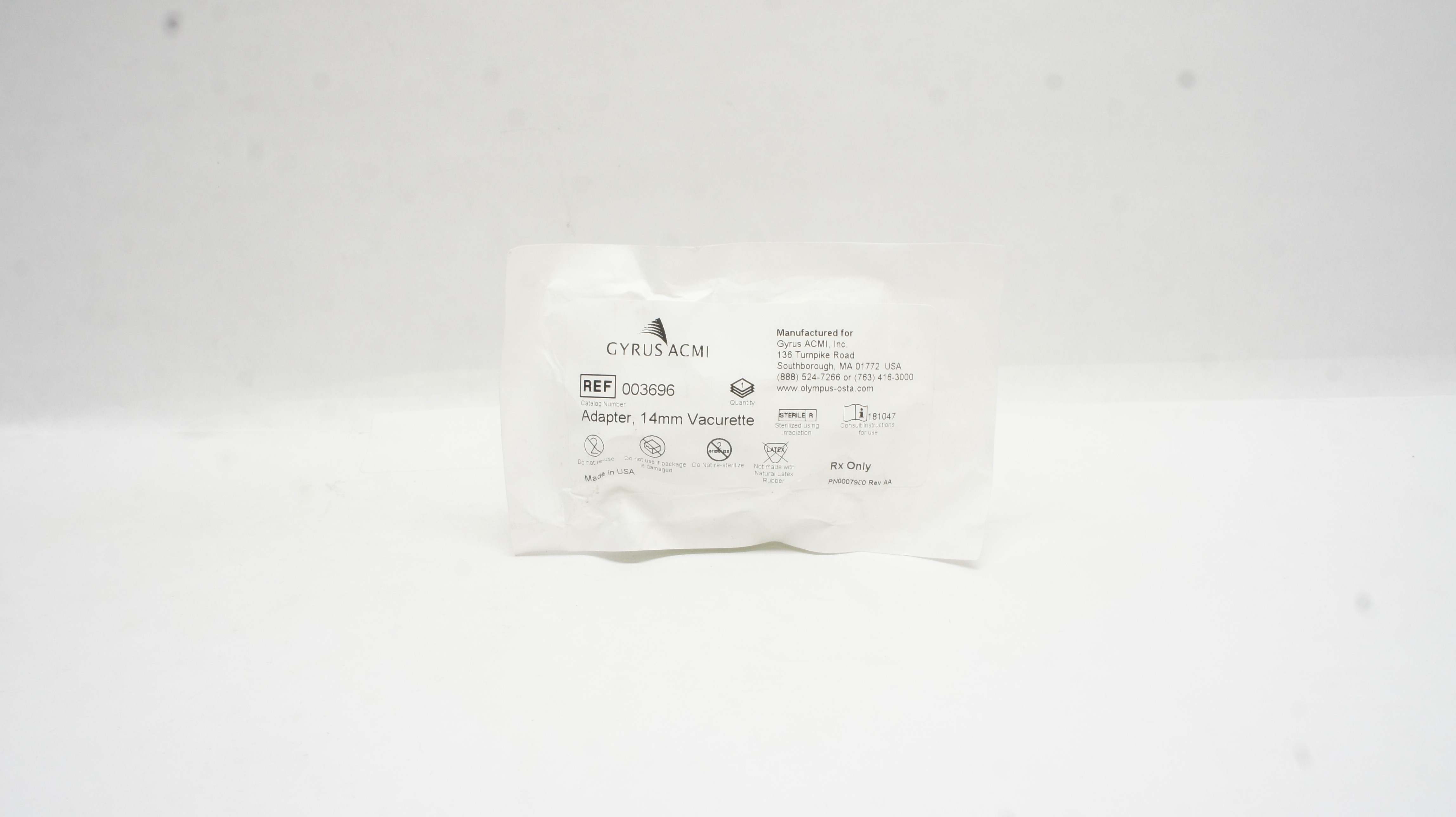 Gyrus ACMI 003696 Adapter 14mm Vacurette (x)