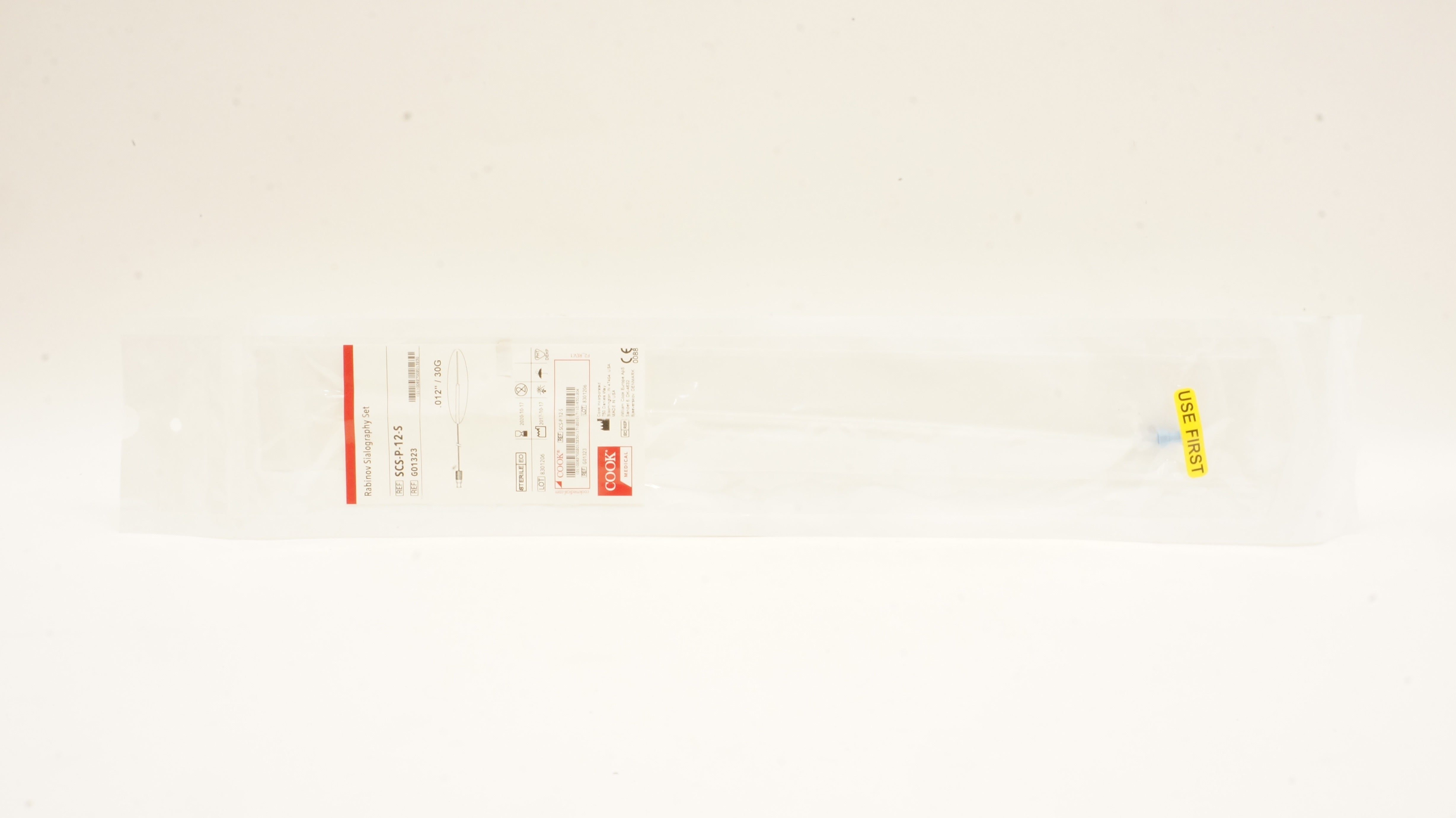 Cook Medical G01323 Rabinov Sialography Set .012inch x  30G (x)