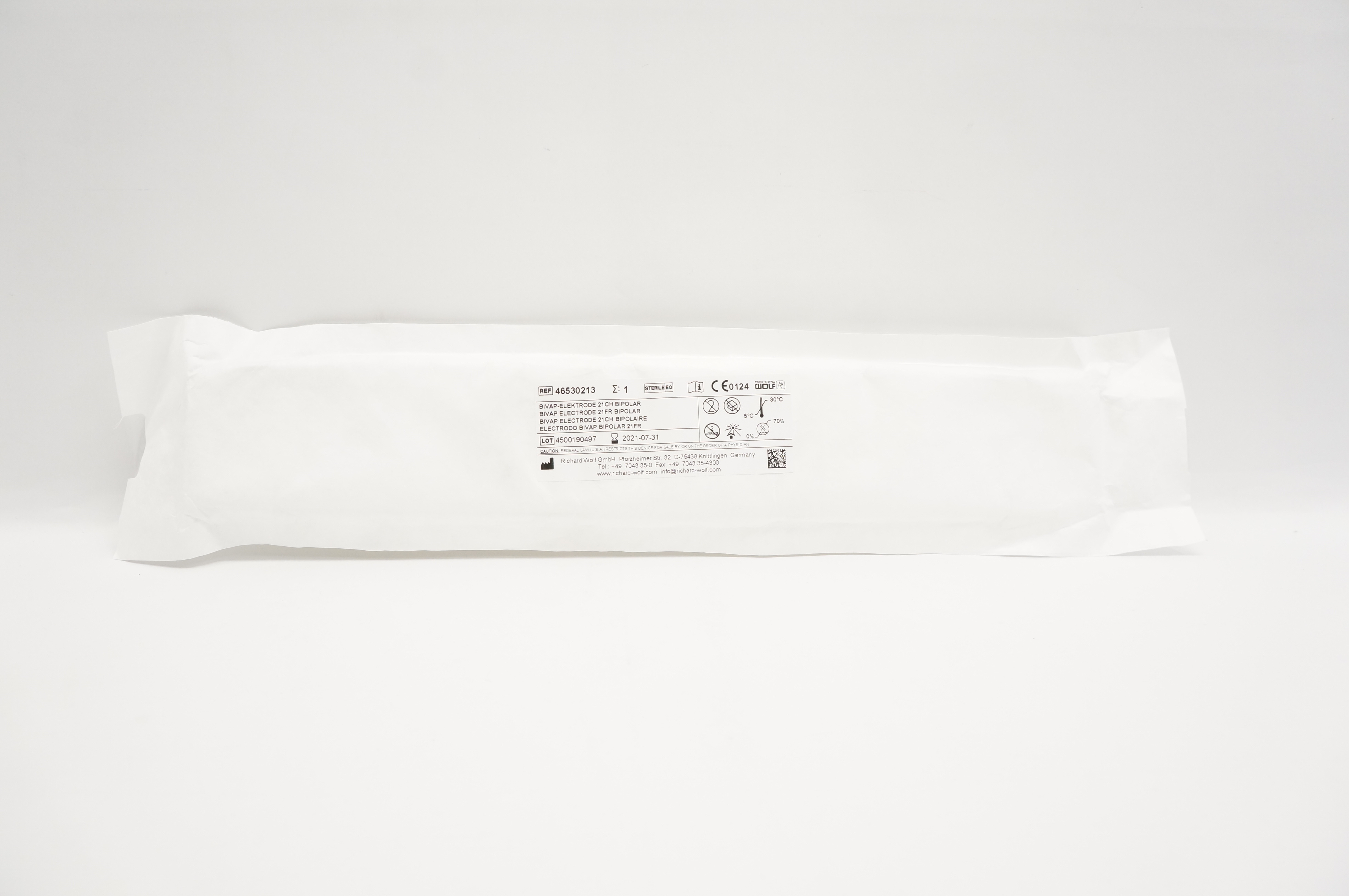 Richard Wolf 46530213 BIVAP-electrode Sterile (x)