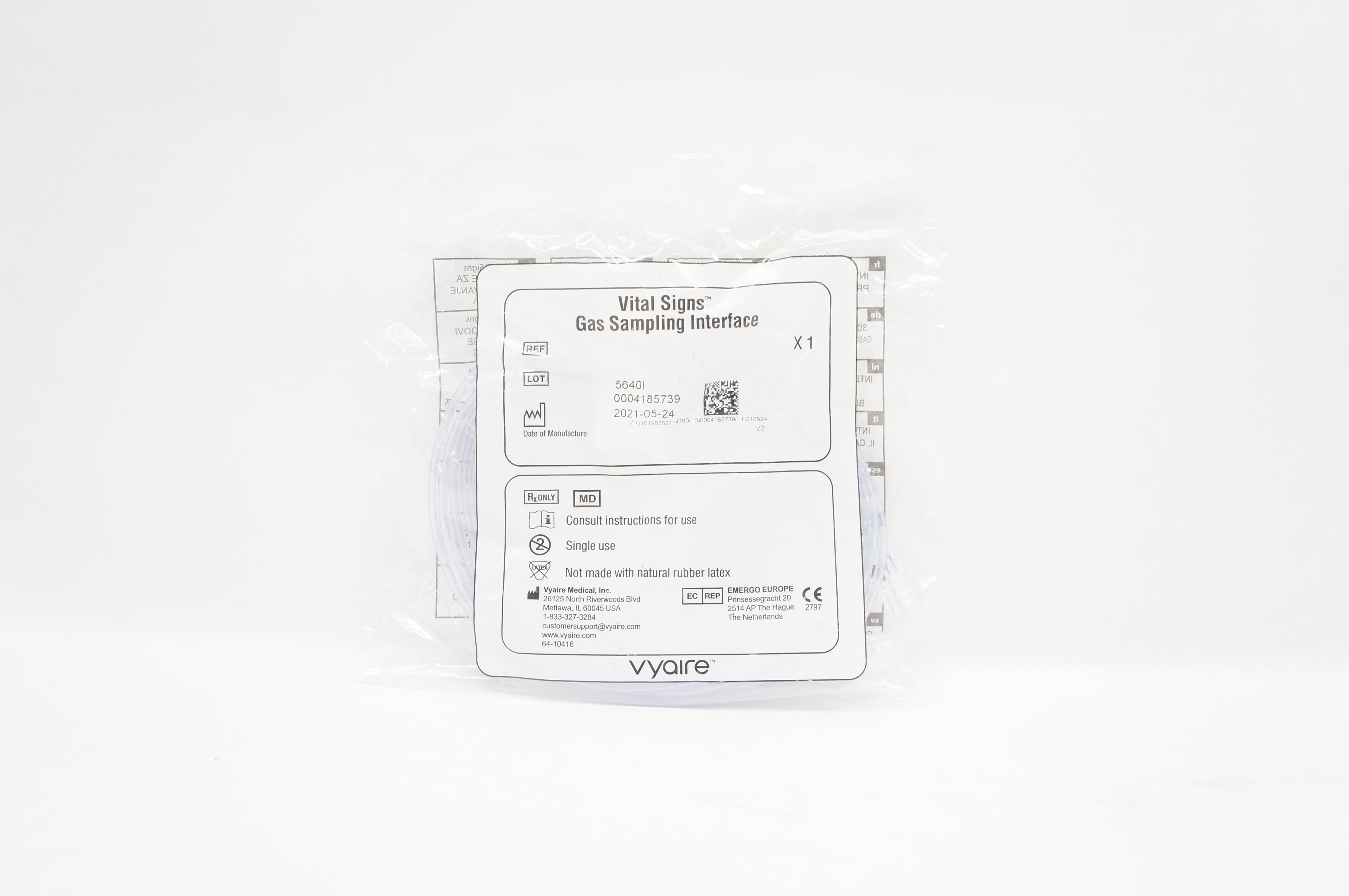 Vyaire 5640I Vital Signs Gas Sampling Interface