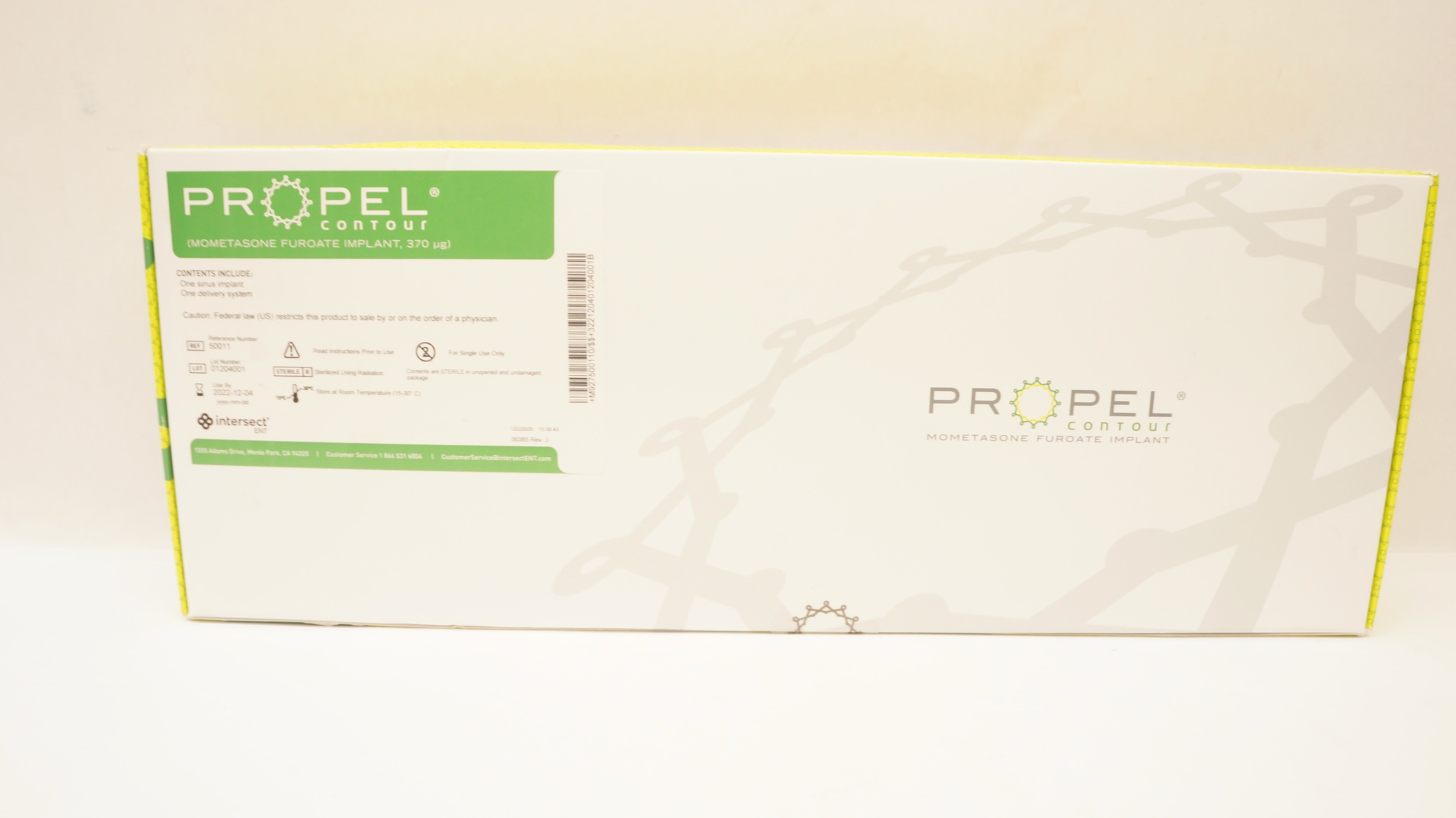 Intersect 50011 Propel Contour Mometasone Furoate Implant 370 µg (x)